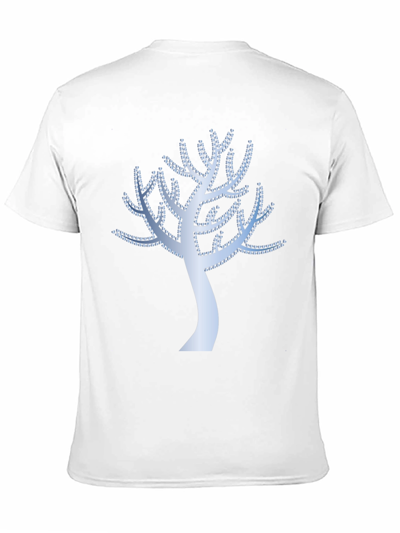 Stylish Tree Graphic Black T-Shirt