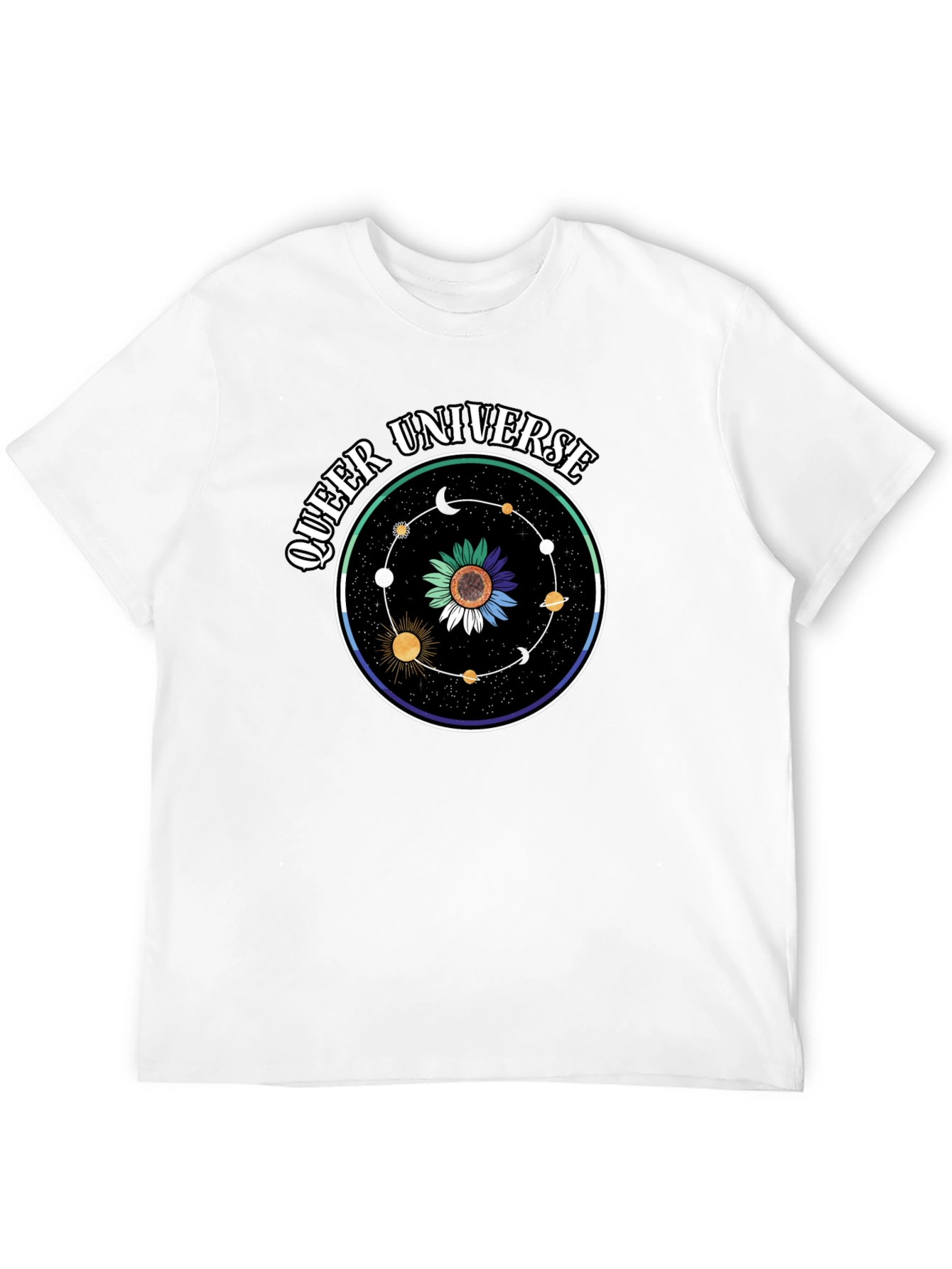 Queer Universe T-Shirt - Black Graphic Tee