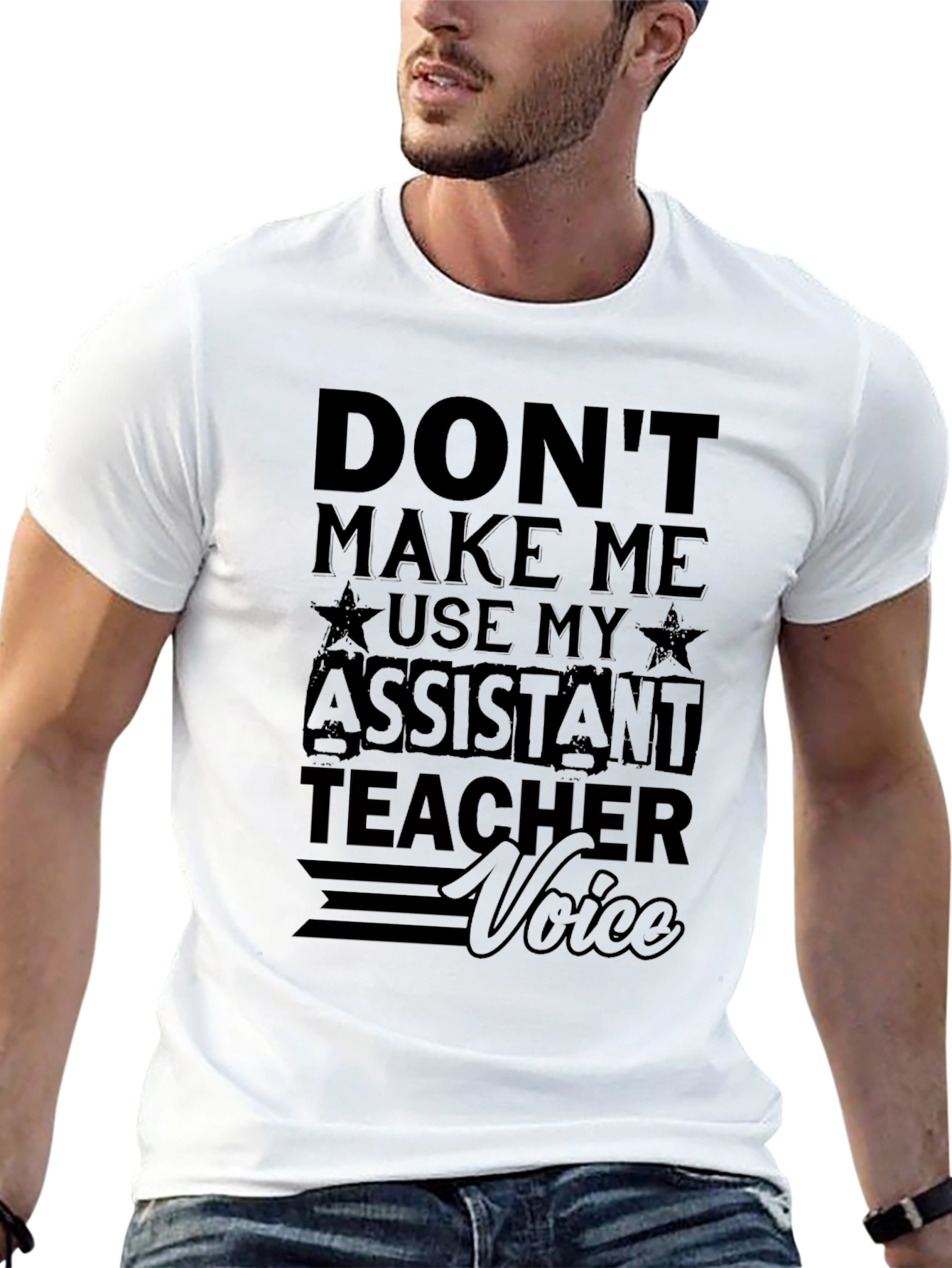 Assistant Teacher Voice T-Shirt - Funny Teacher Shirt