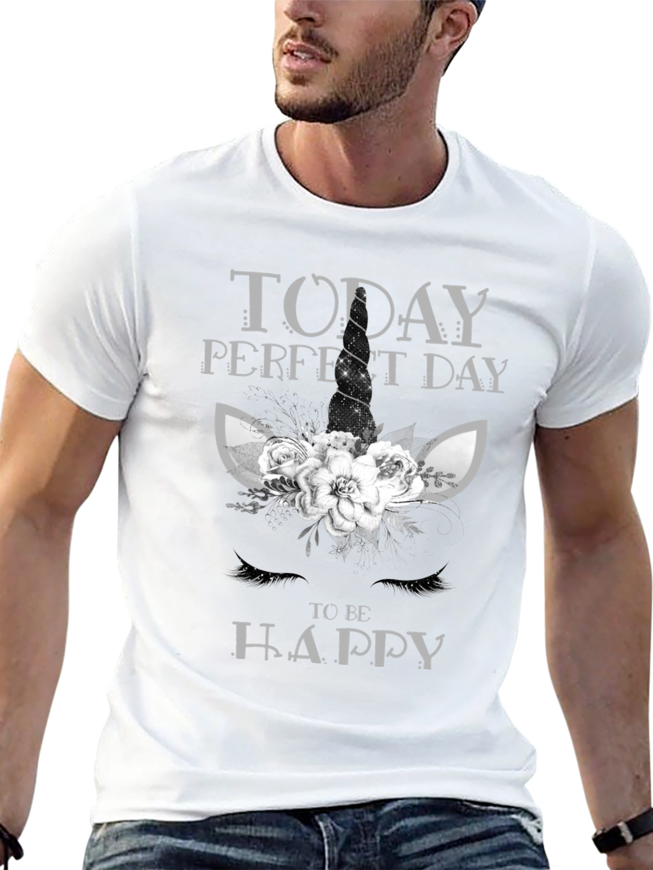 Today Perfect Day Unicorn Graphic T-Shirt
