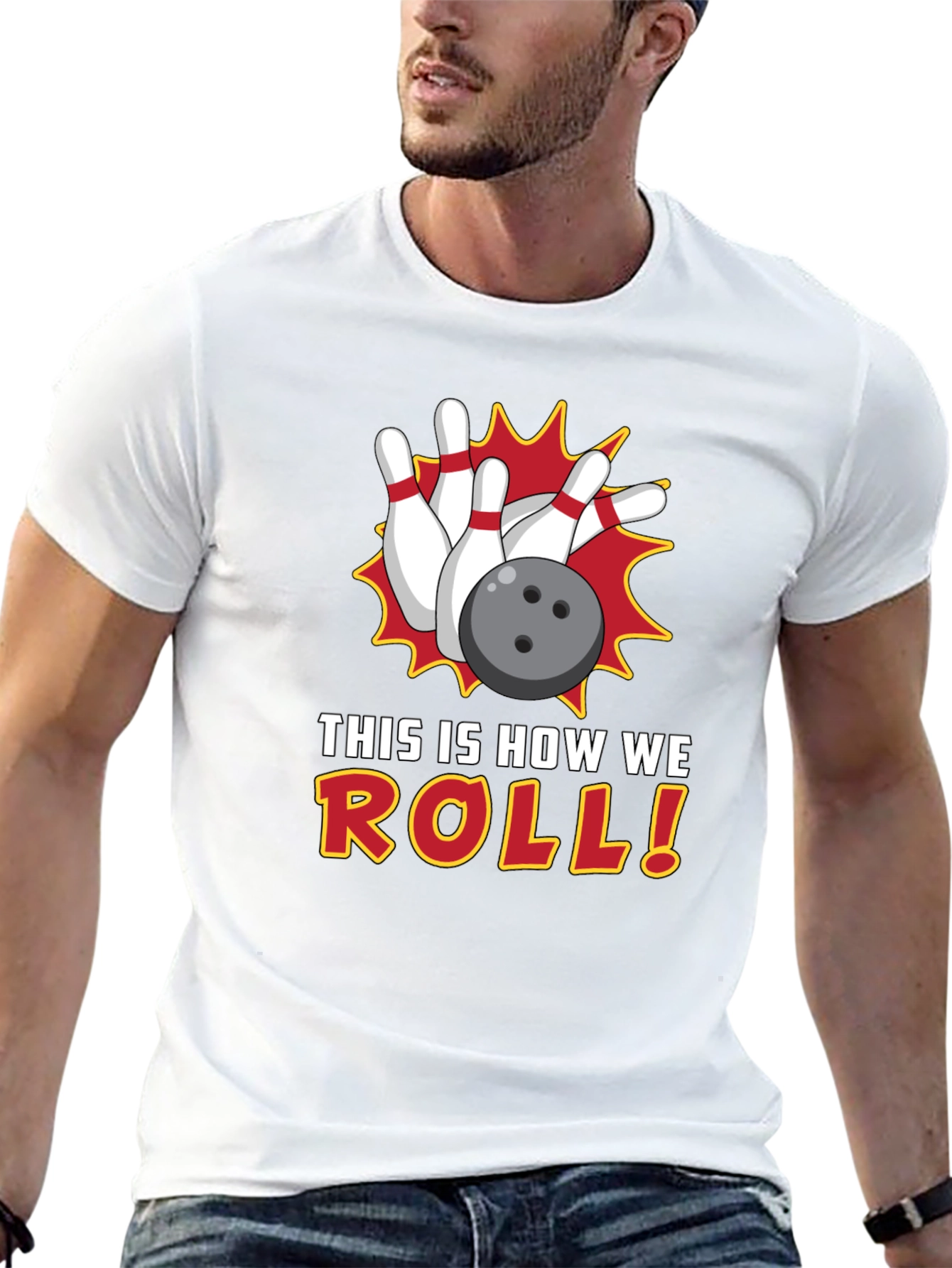 Bowling T-Shirt: This is How We Roll!