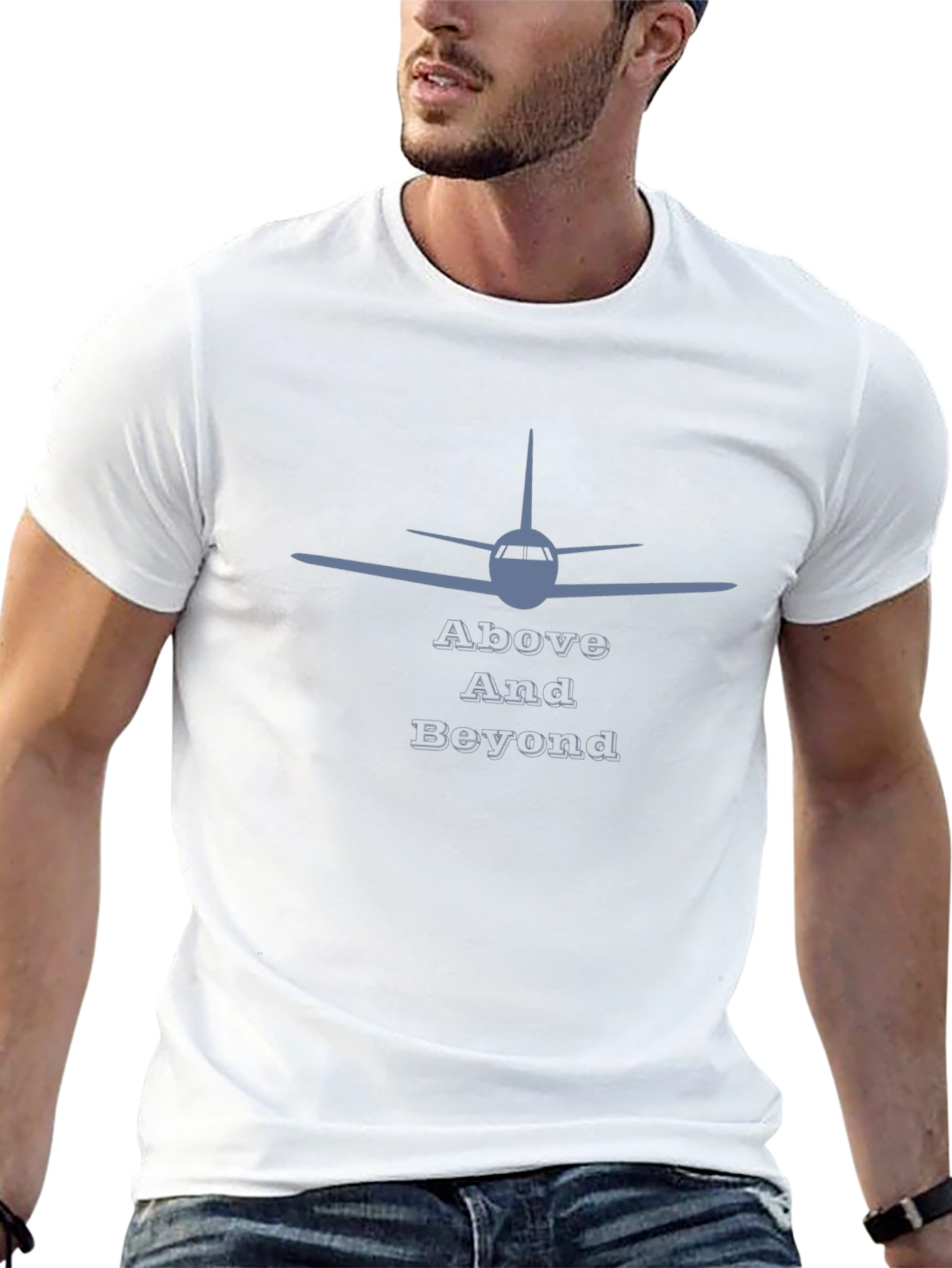 Above & Beyond Airplane T-Shirt