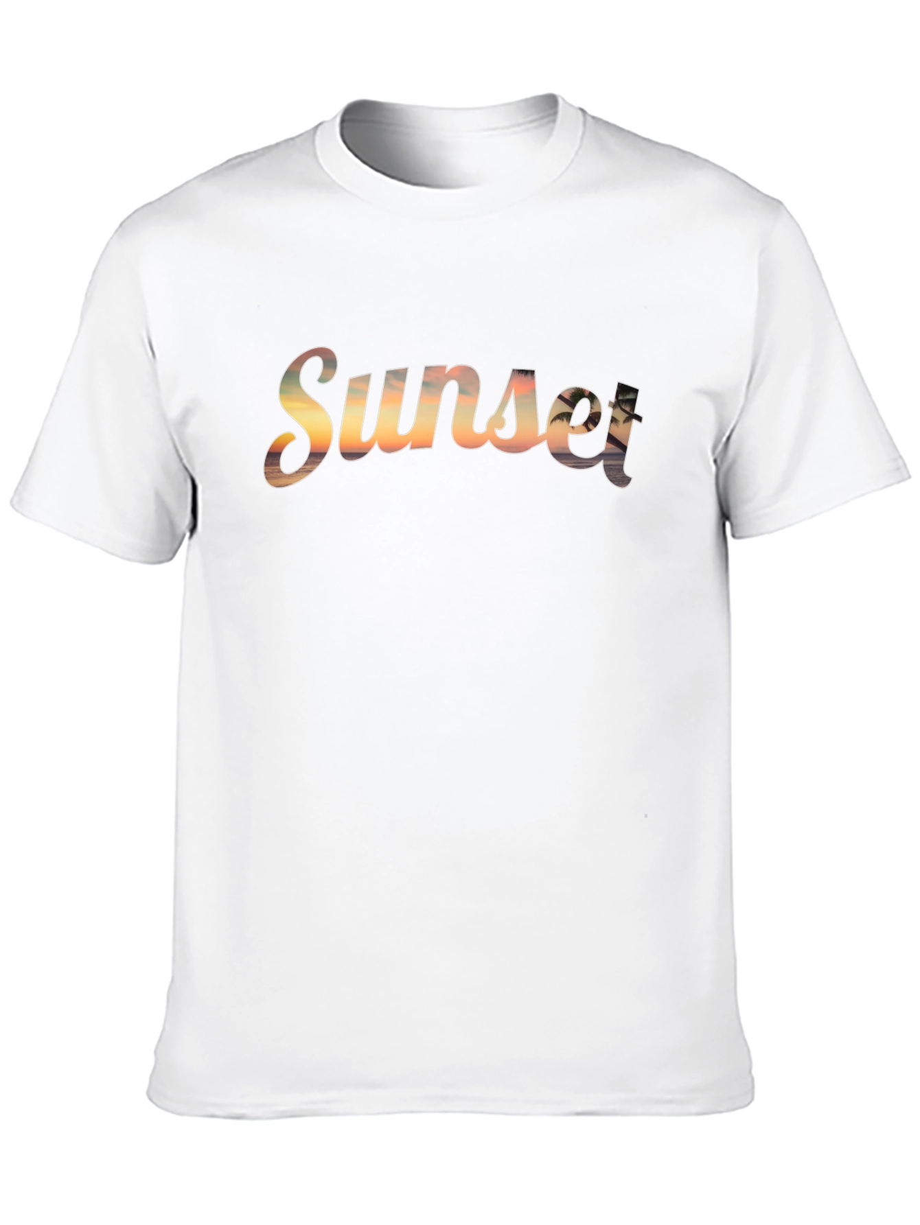 Sunset Graphic T-Shirt - Tropical Vibes