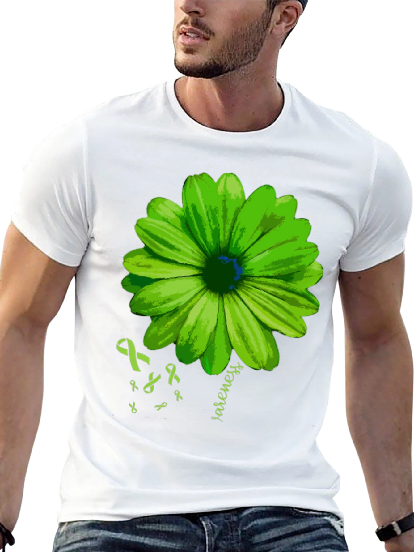 Awareness Flower Graphic Tee