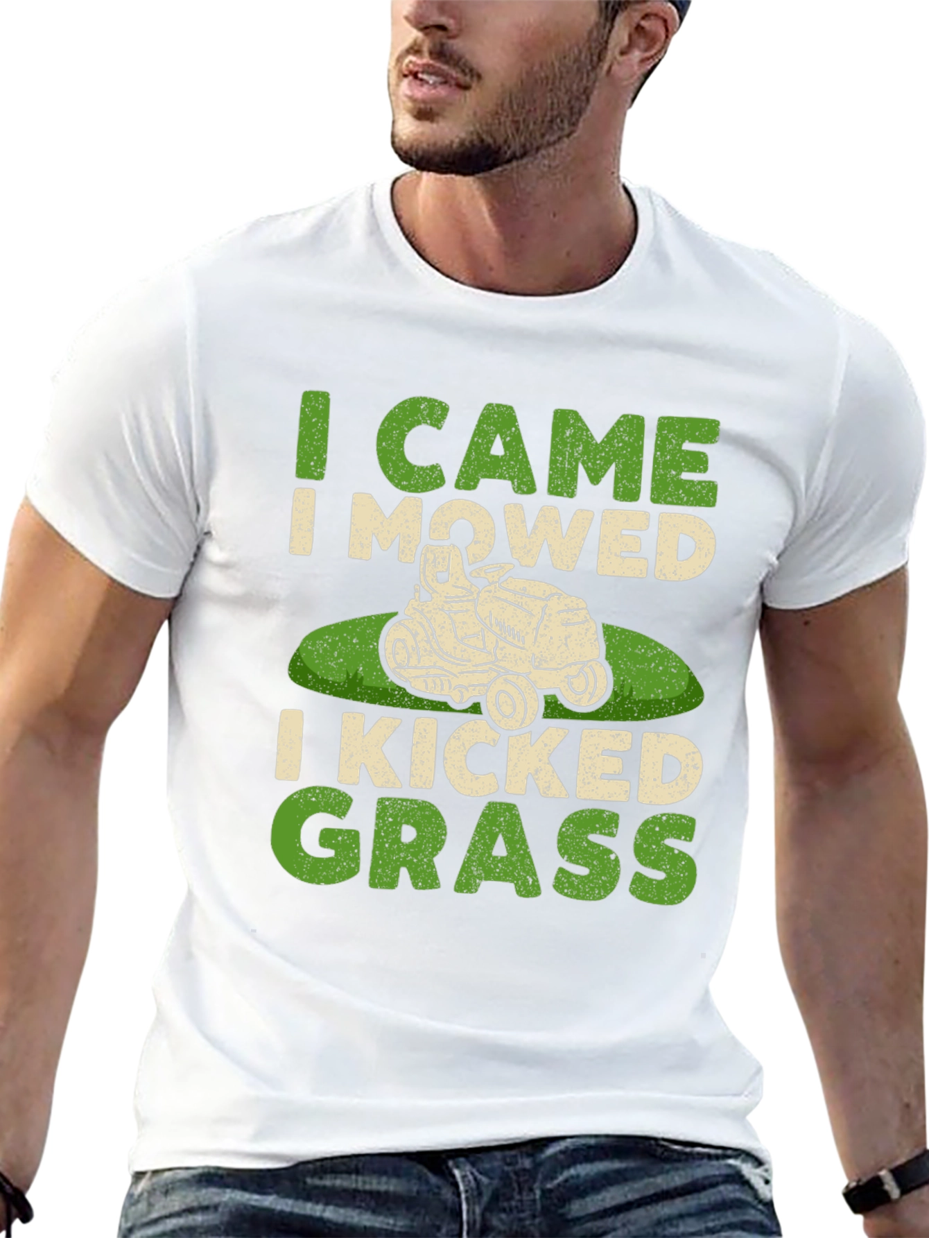I Came I Mowed I Kicked Grass T-Shirt