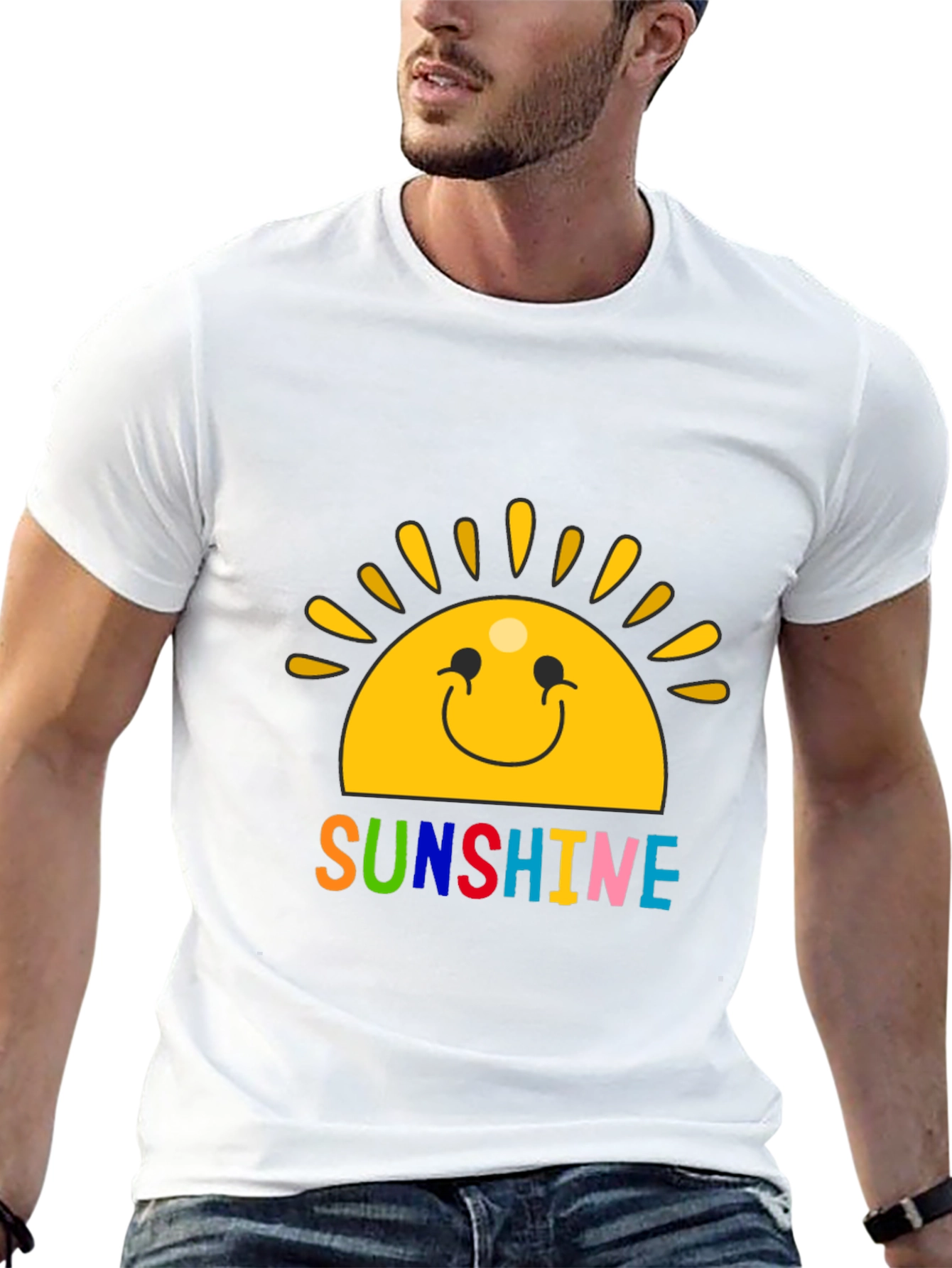 Sunshine Graphic T-Shirt - Cheerful & Stylish