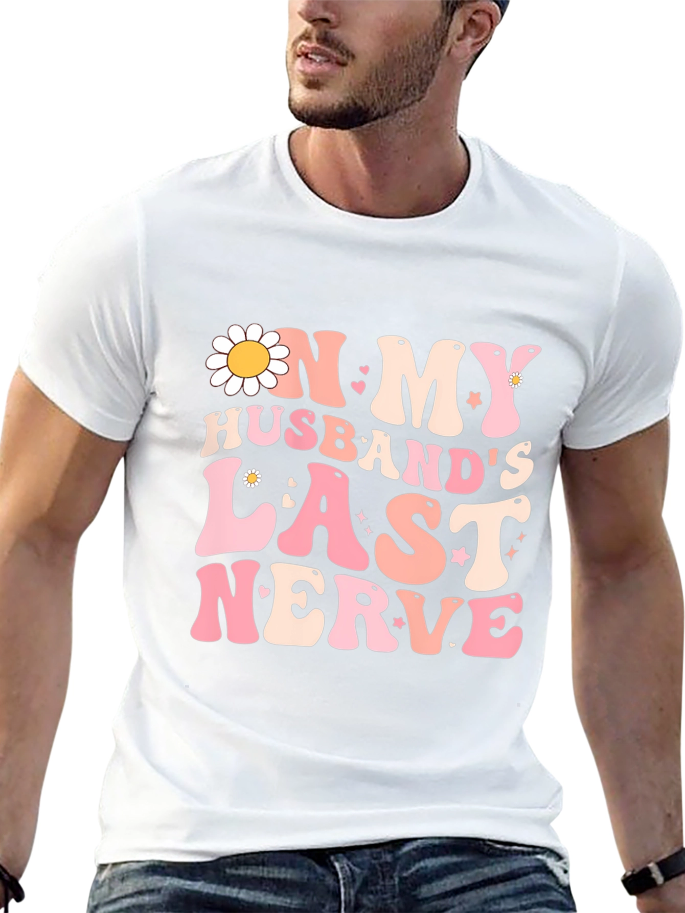 On My Husbands Last Nerve Graphic Tee