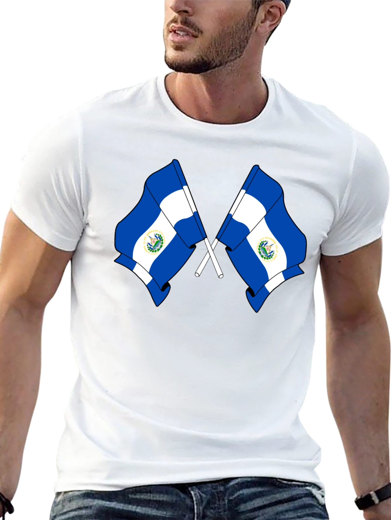 Salvadoran Flags T-Shirt