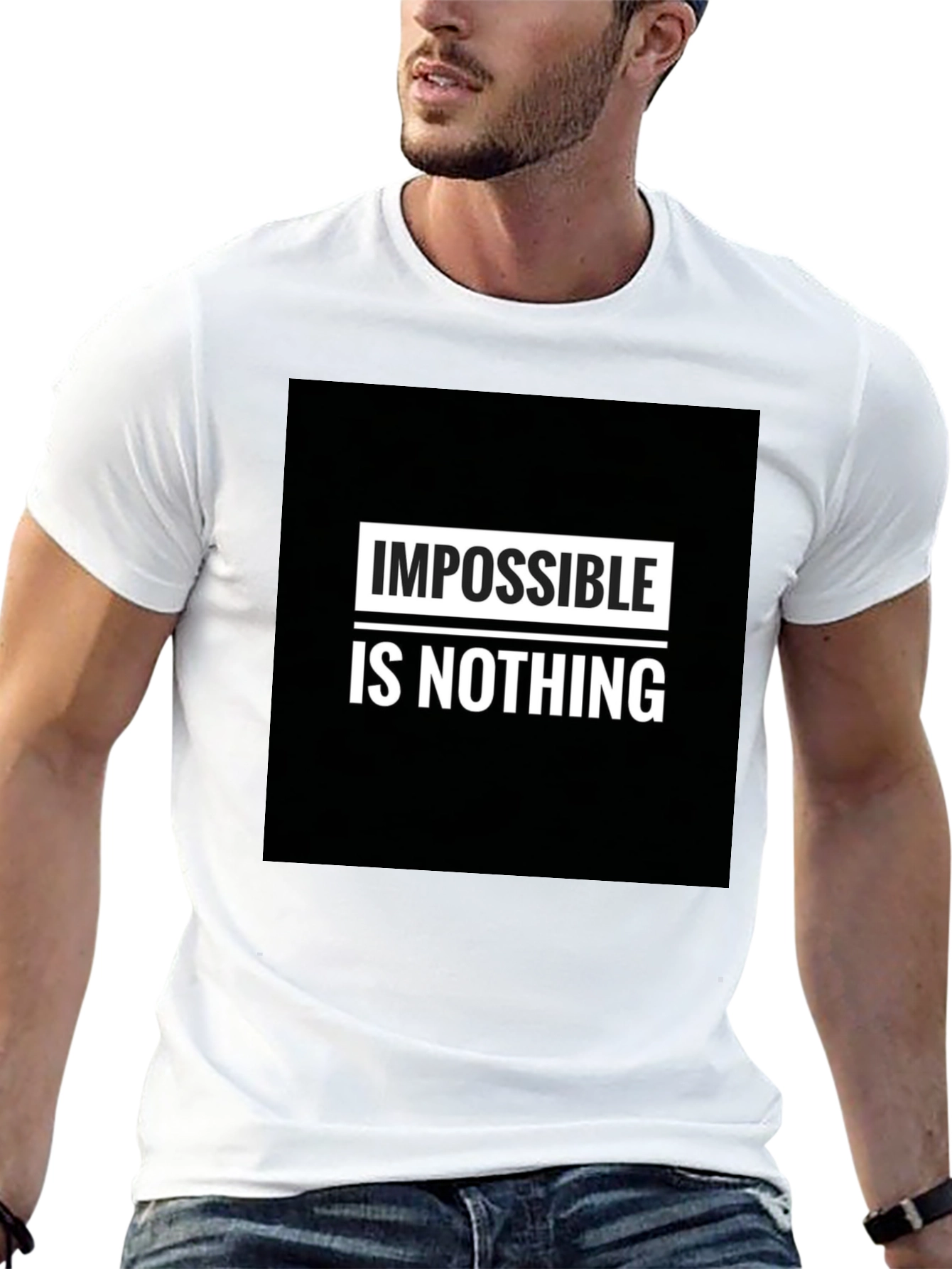 Impossible is Nothing Graphic T-Shirt
