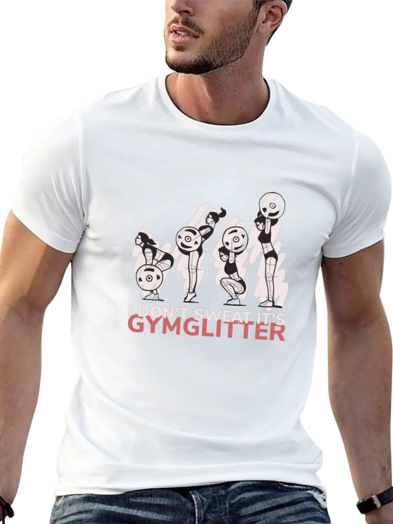 GymGlitter Graphic T-Shirt