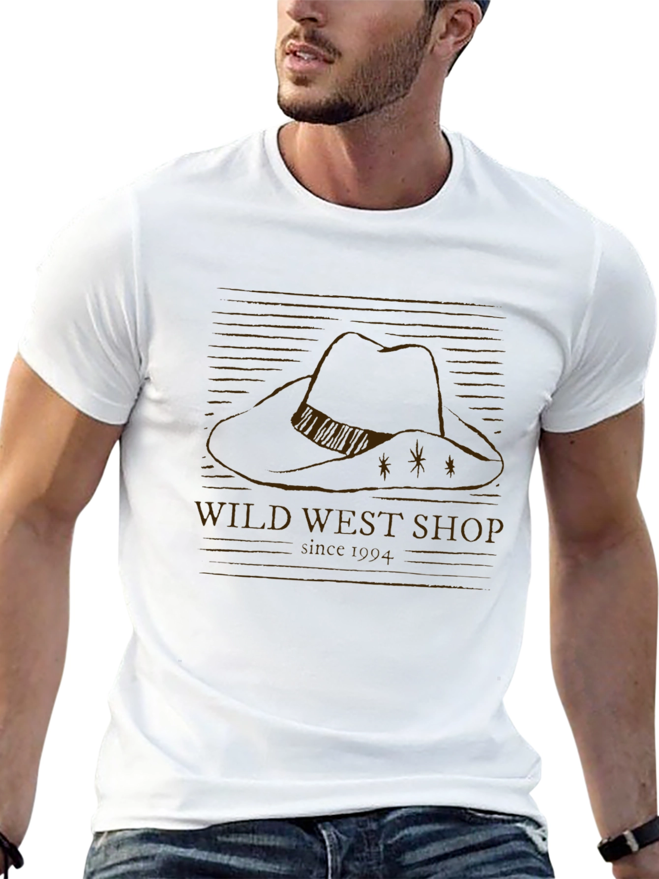 Wild West Shop Black T-Shirt