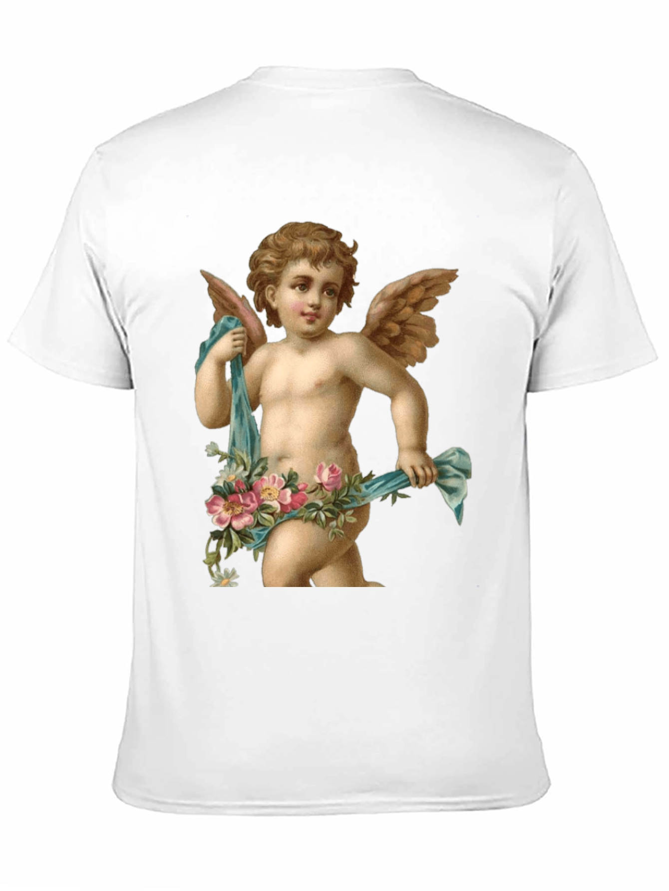 Cherub Graphic Tee - Angelic Style