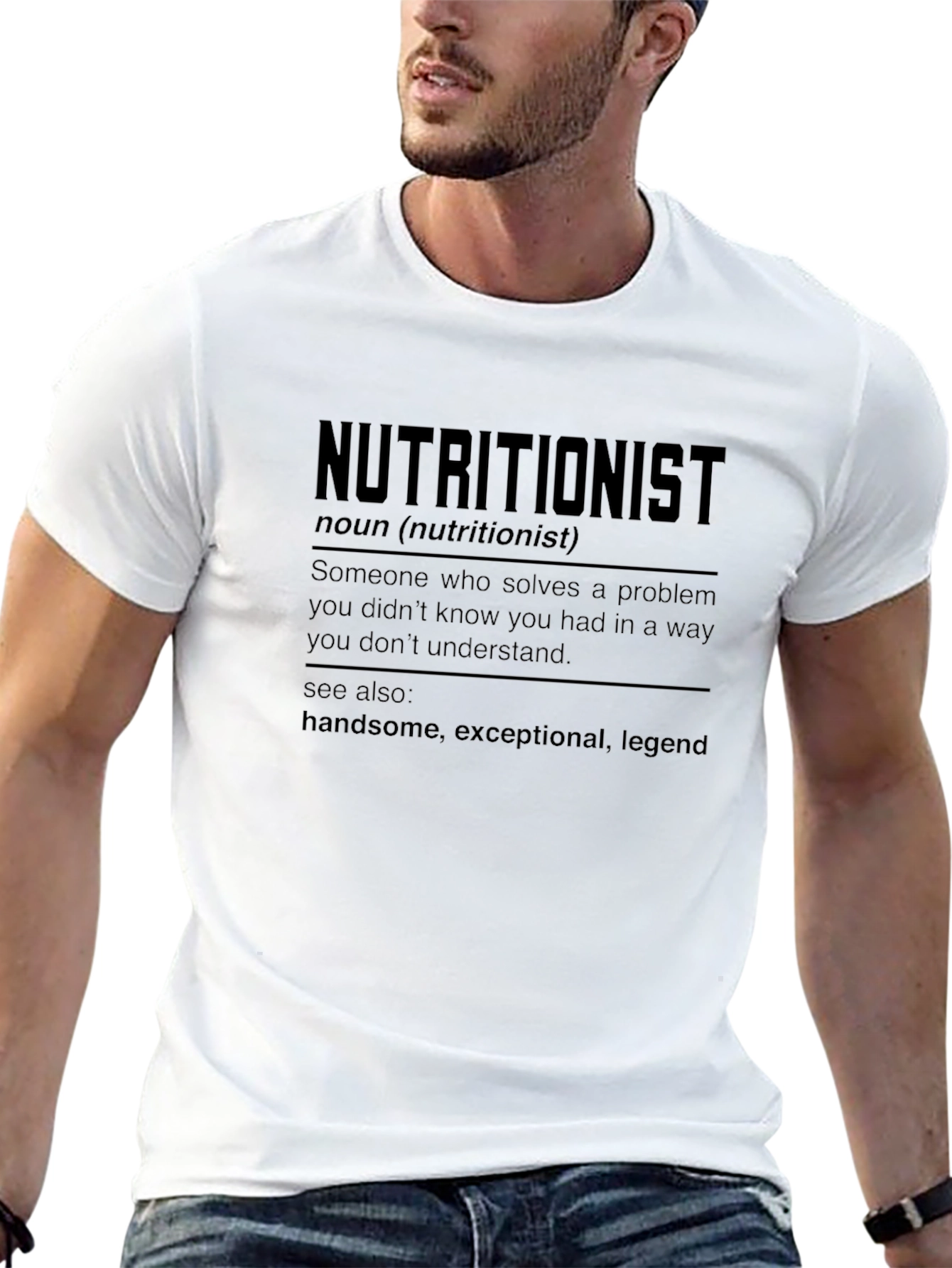 Nutritionist Definition T-Shirt - Gift for Dietitians