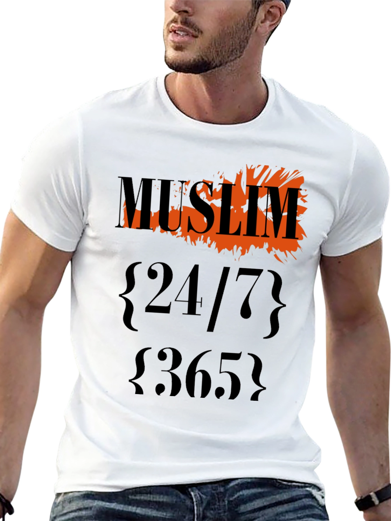 Muslim 24/7 365 Graphic T-Shirt