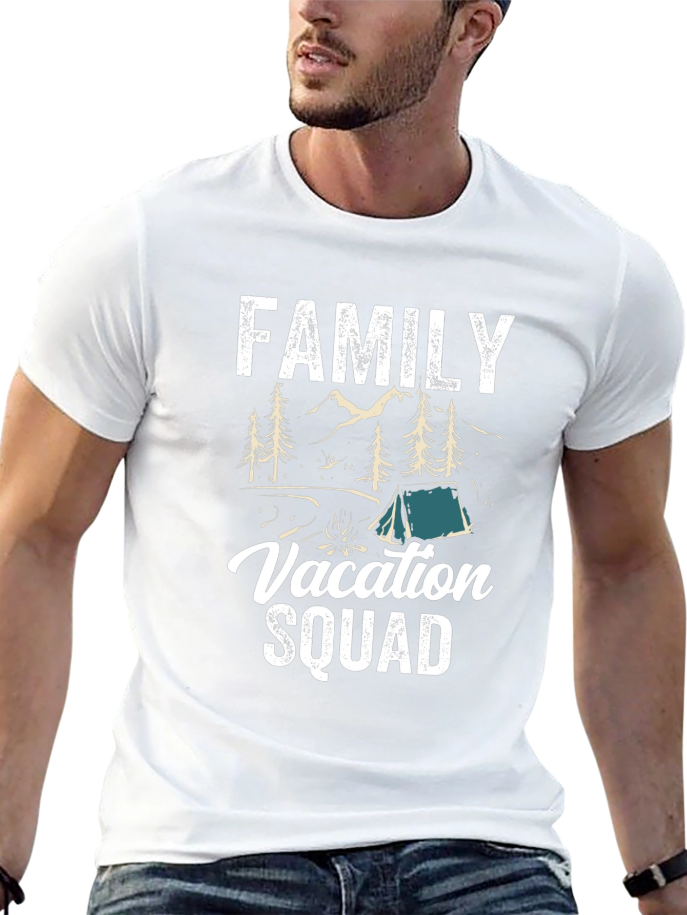 Family Vacation Squad T-Shirt - Camping Adventure Tee