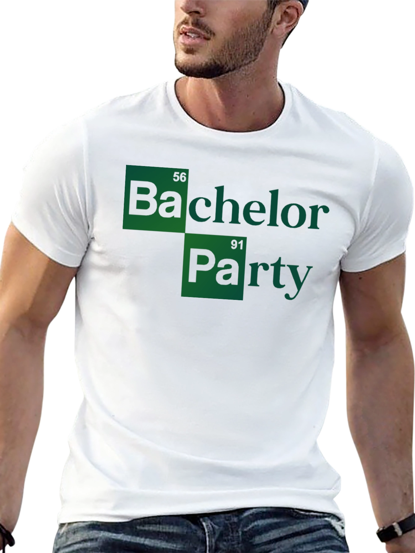Bachelor Party Periodic Table T-Shirt