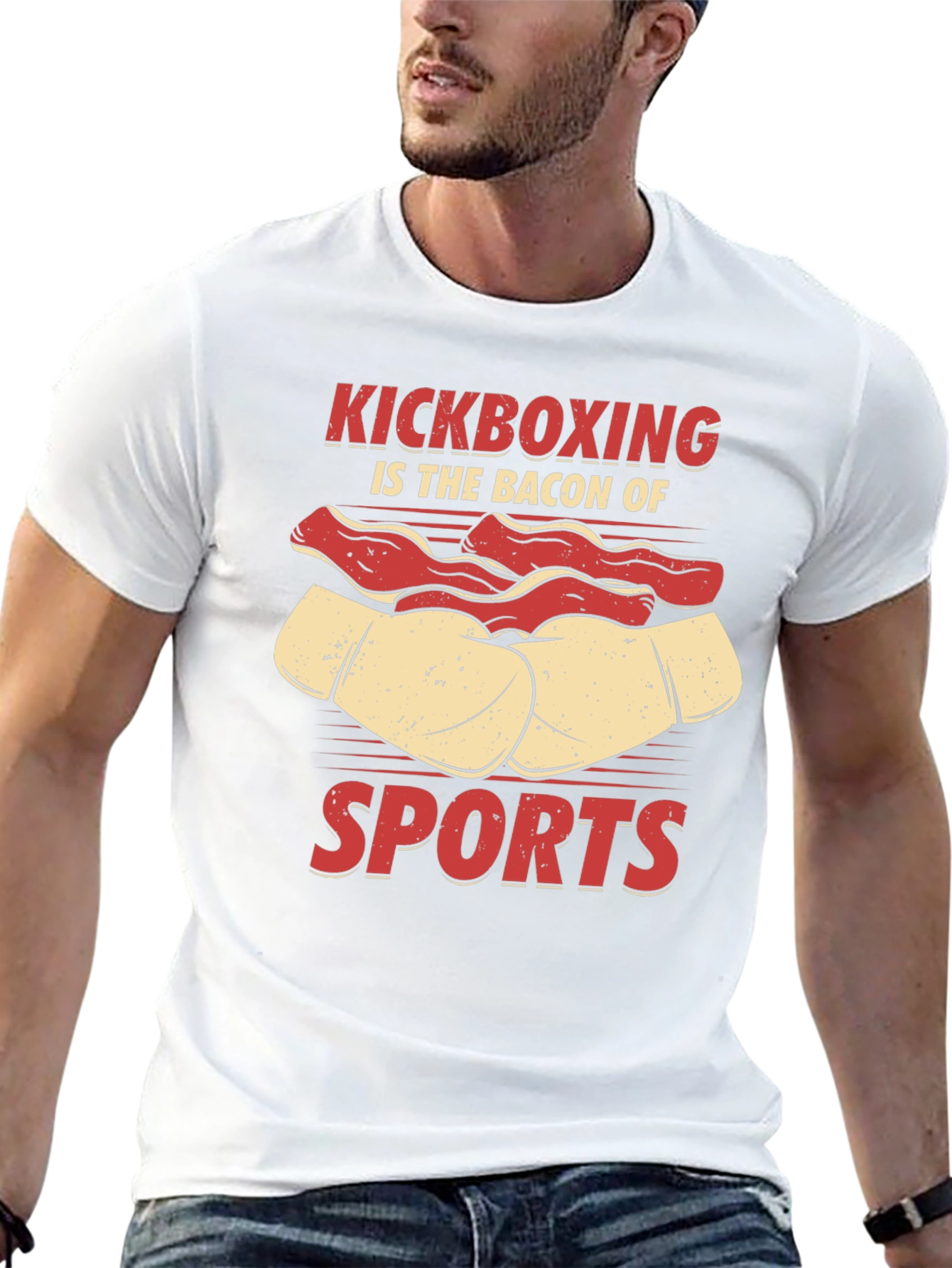 Kickboxing is the Bacon of Sports Graphic Tee