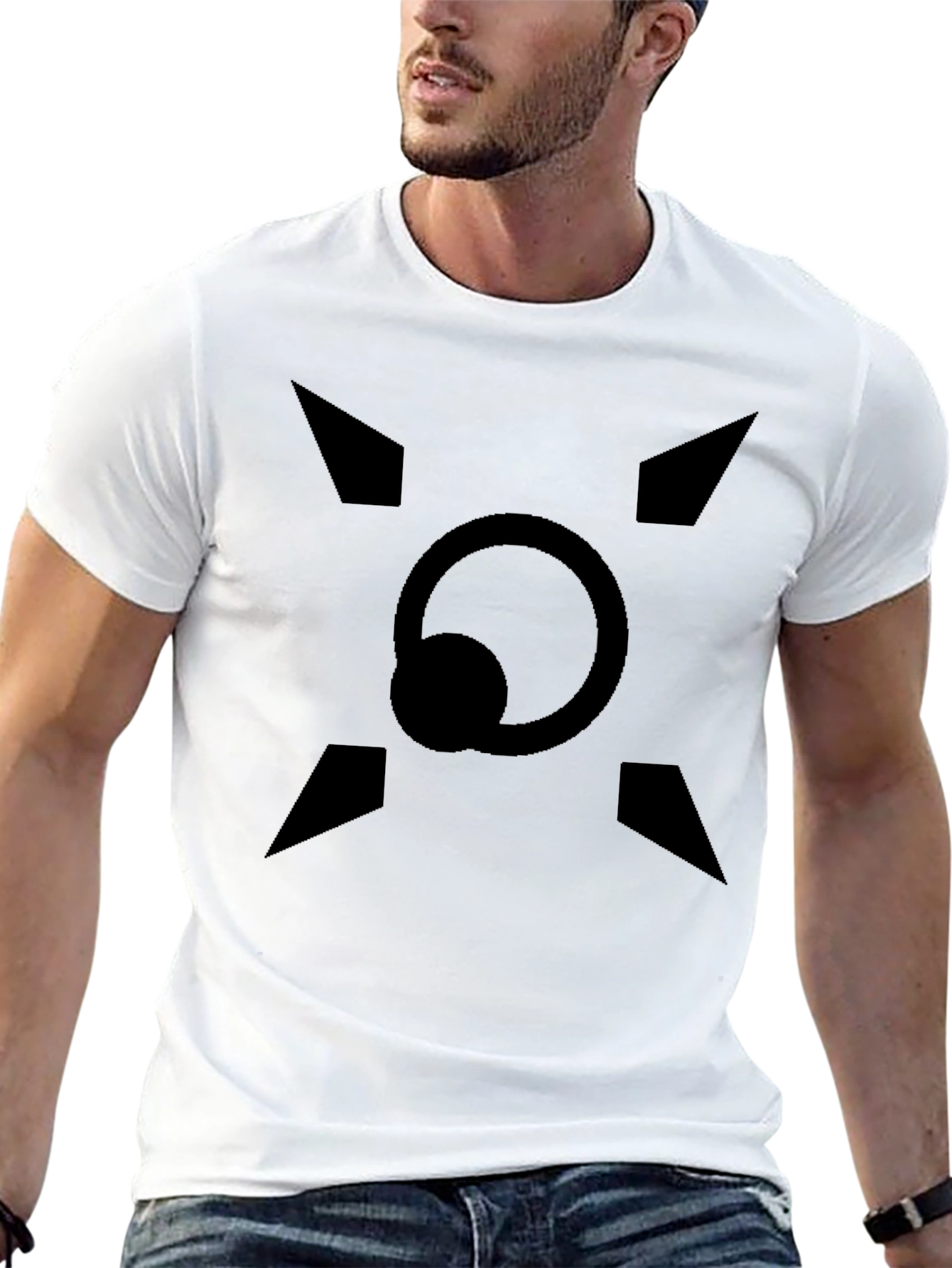 Symbol T-Shirt - Modern Geometric Graphic Tee