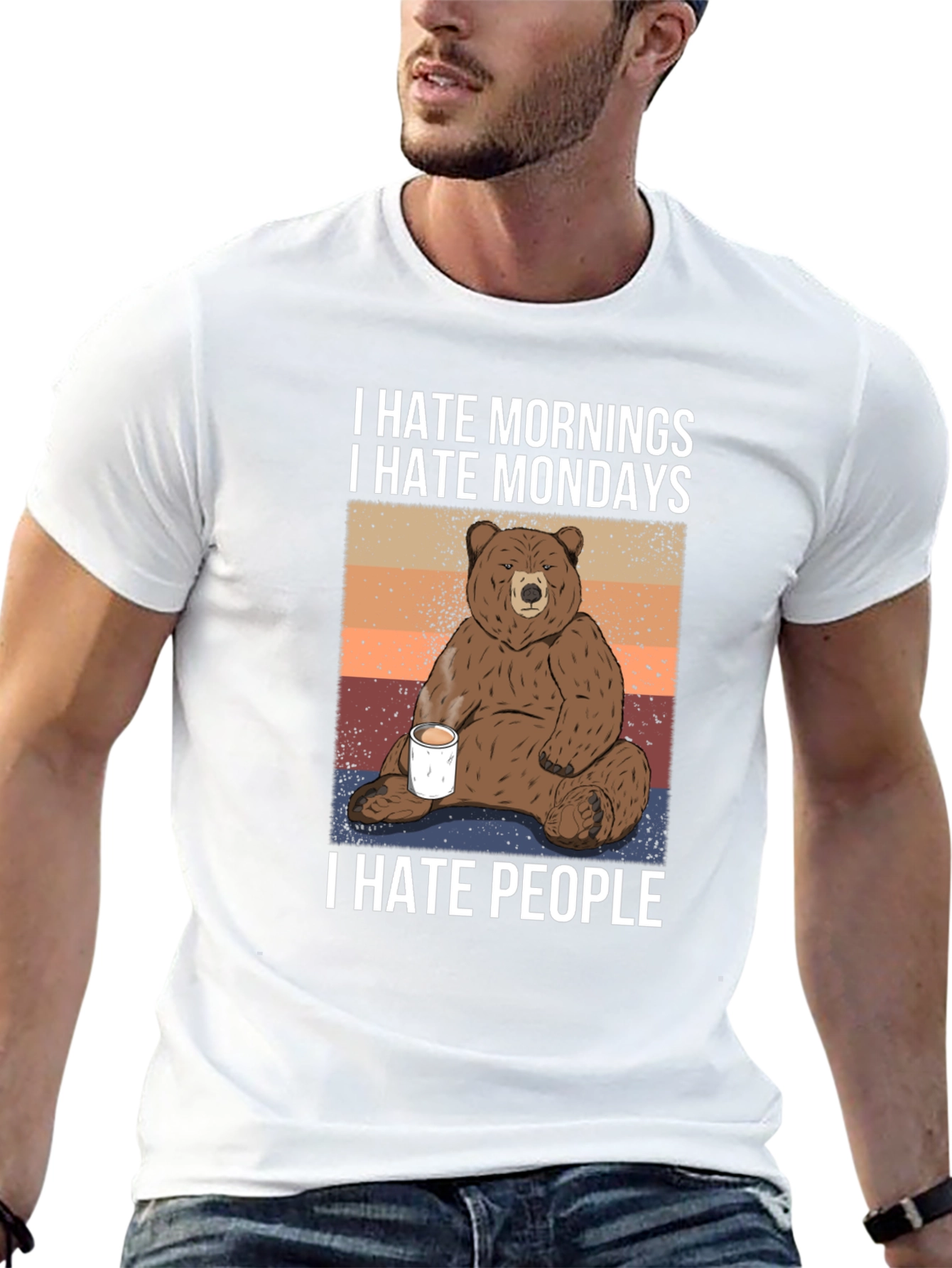 I Hate Mornings Mondays People T-Shirt