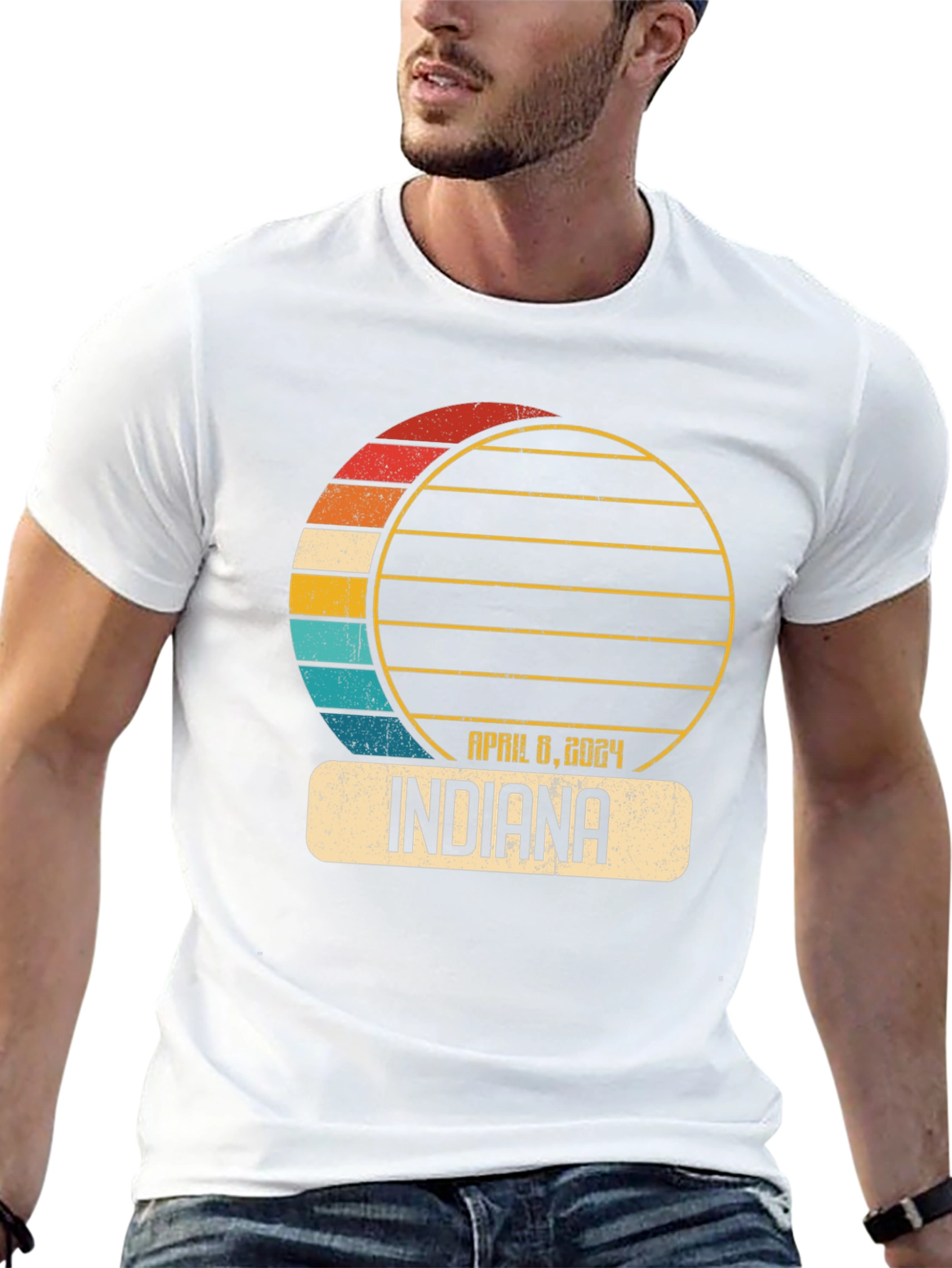 Indiana Eclipse 2024 Souvenir T-Shirt