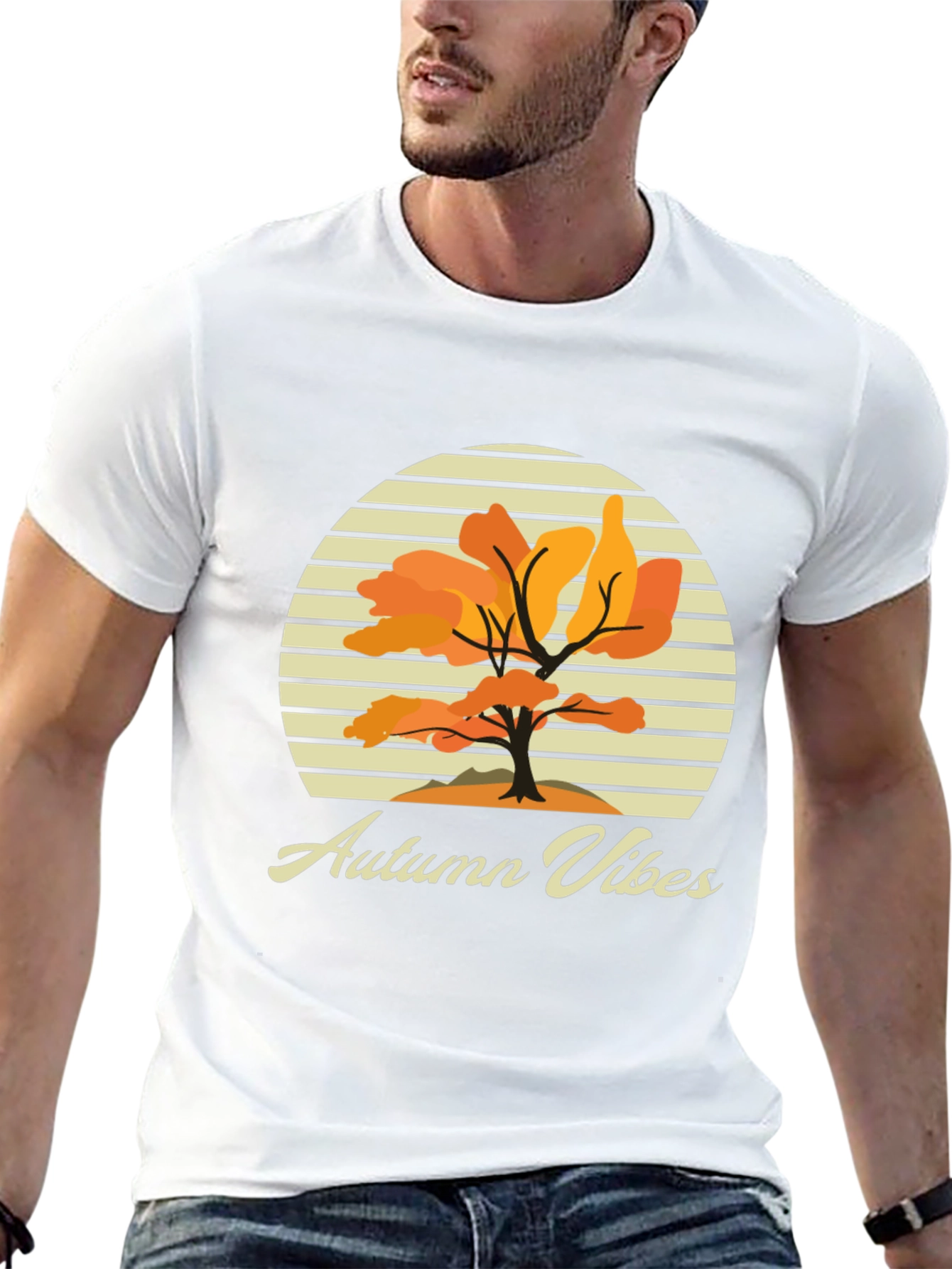 Autumn Vibes Graphic Tee - Stylish Fall Apparel