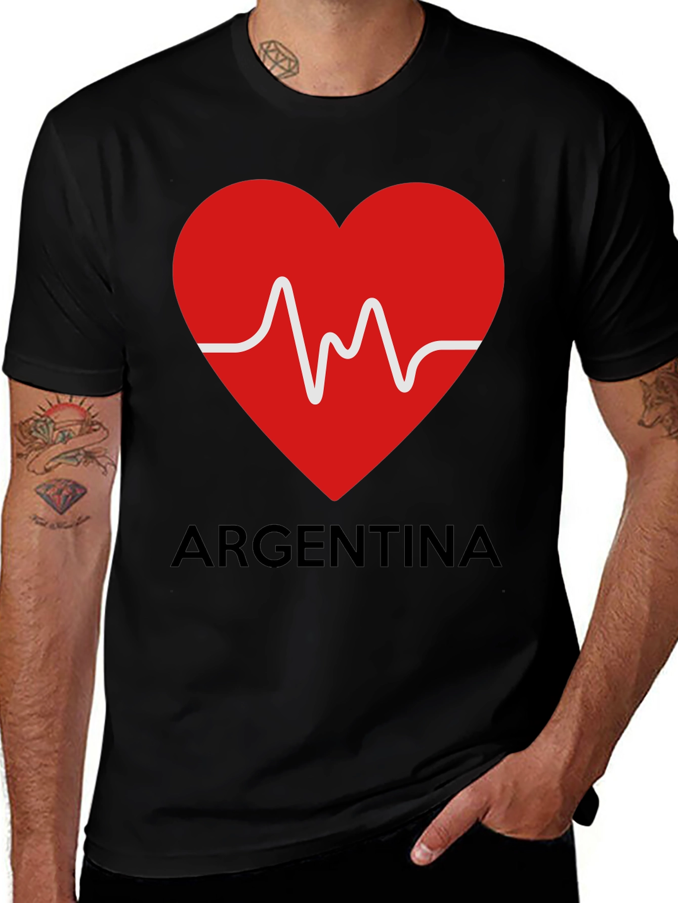 Argentina Heartbeat T-Shirt