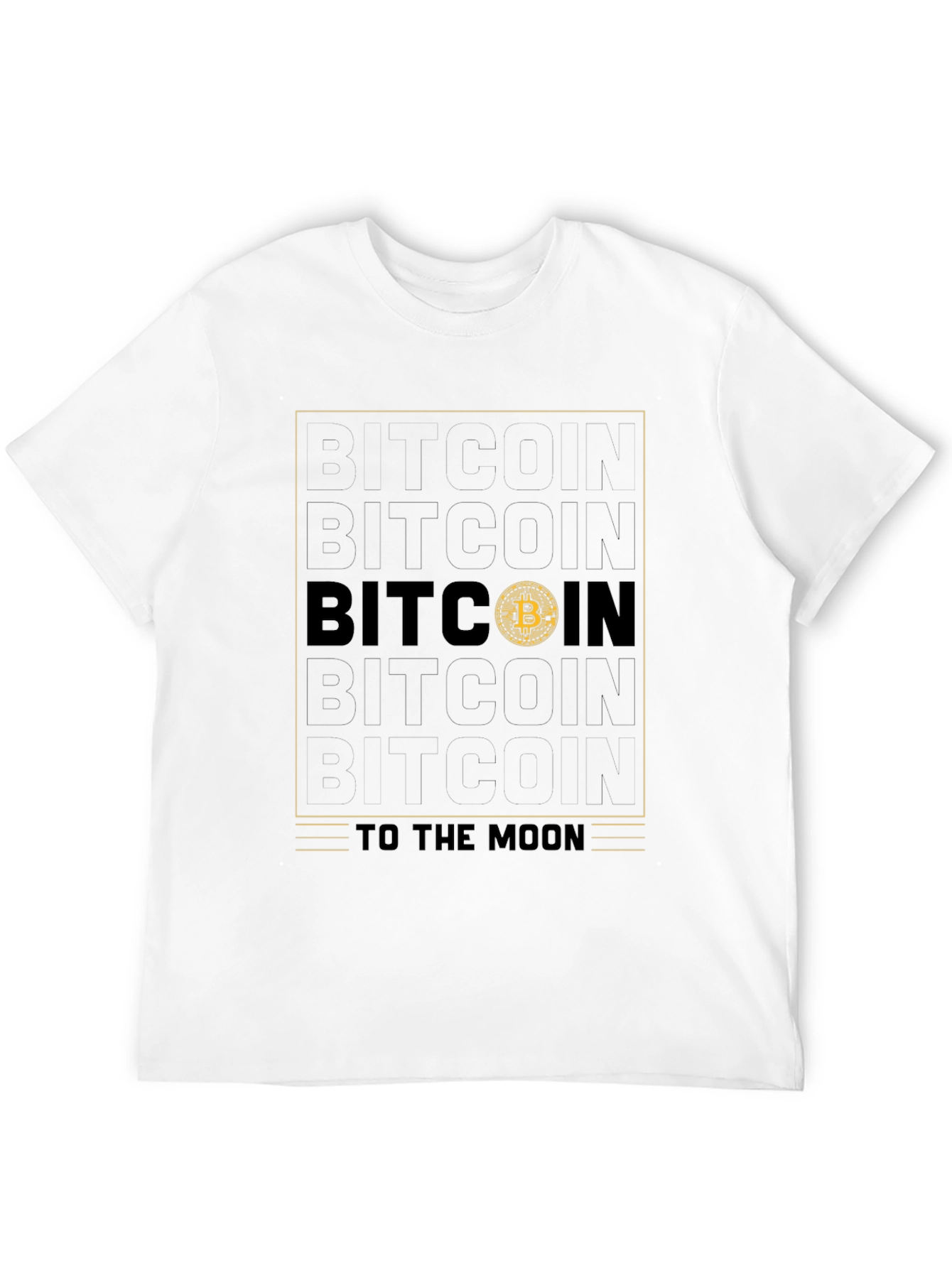Bitcoin to the Moon Graphic Tee - Crypto HODL