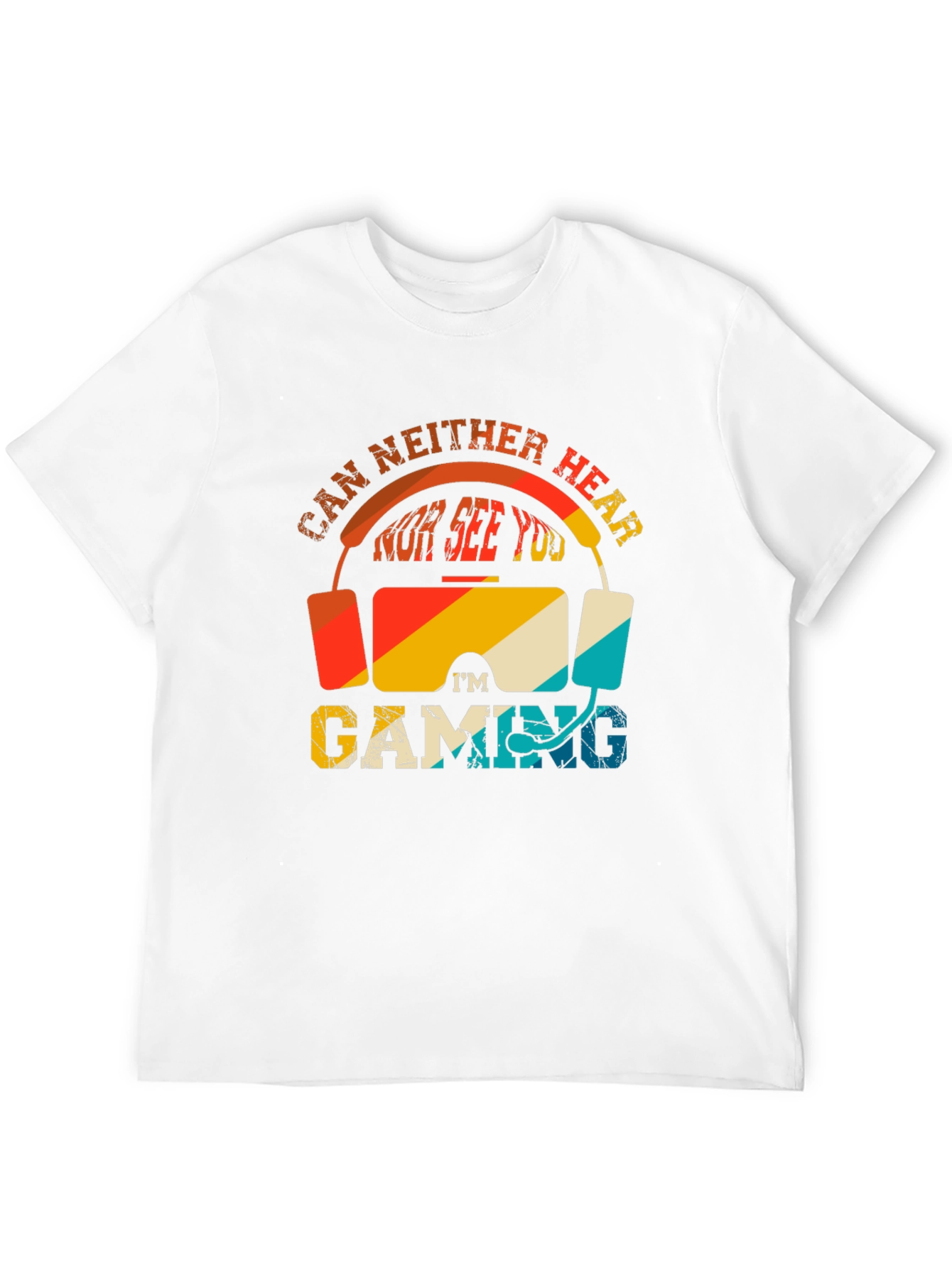 Im Gaming T-Shirt - Gamer Headset Design