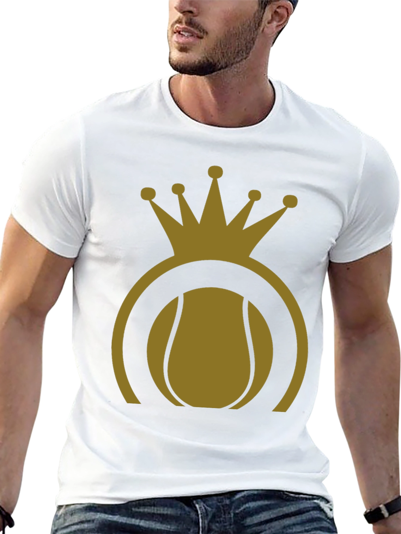Tennis King Graphic T-Shirt - Stylish and Comfortable