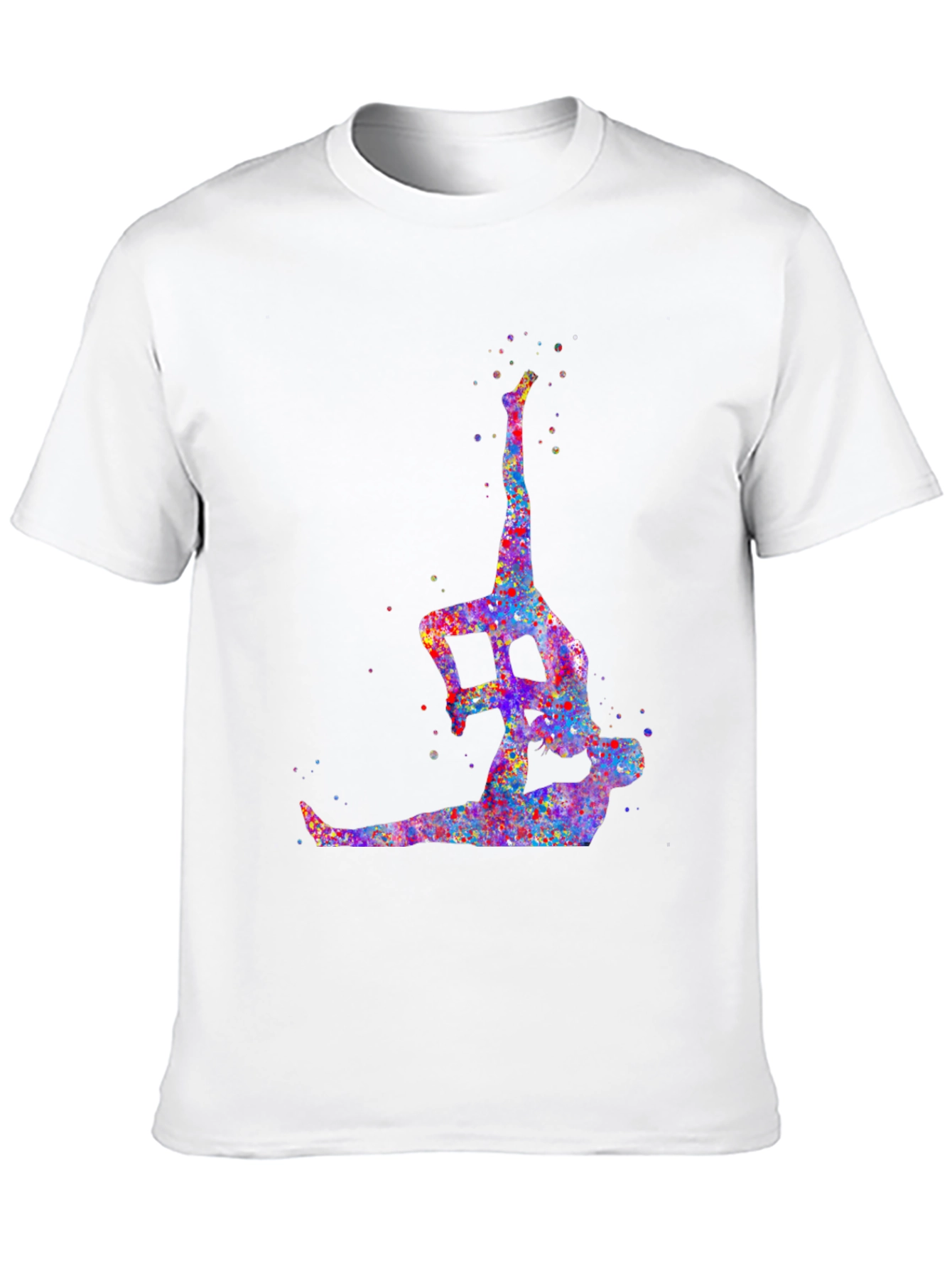 Acrobatic Watercolor Graphic Tee