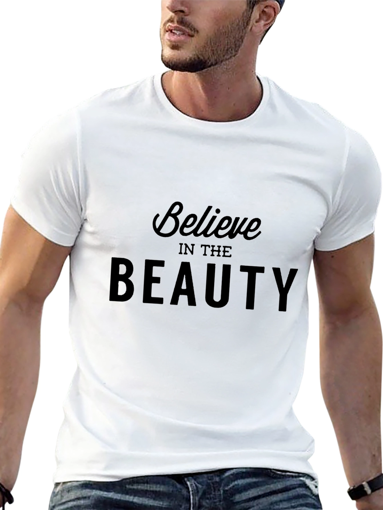 Believe In The Beauty Black T-Shirt
