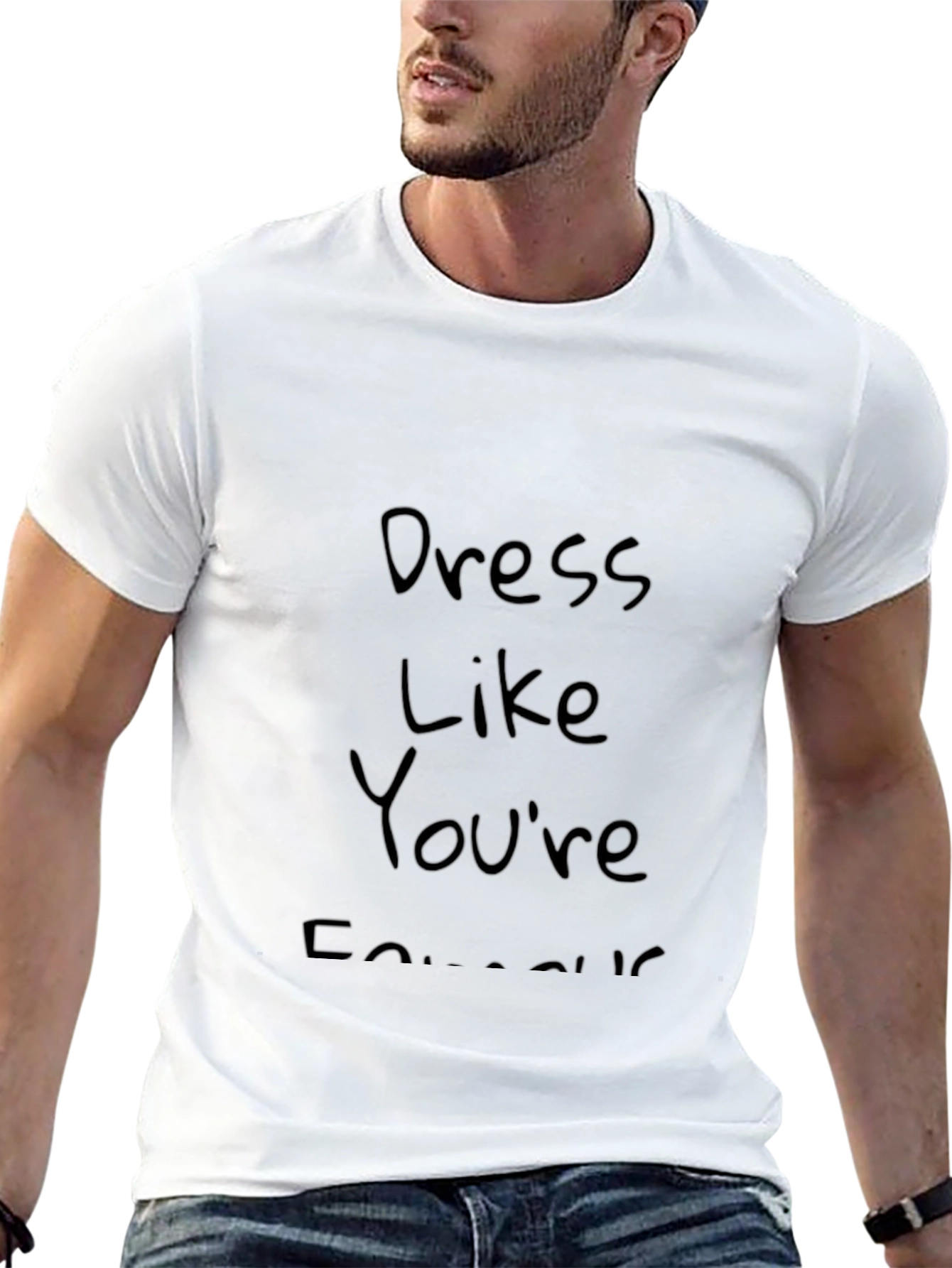 Dress Like Youre Famous Black T-Shirt