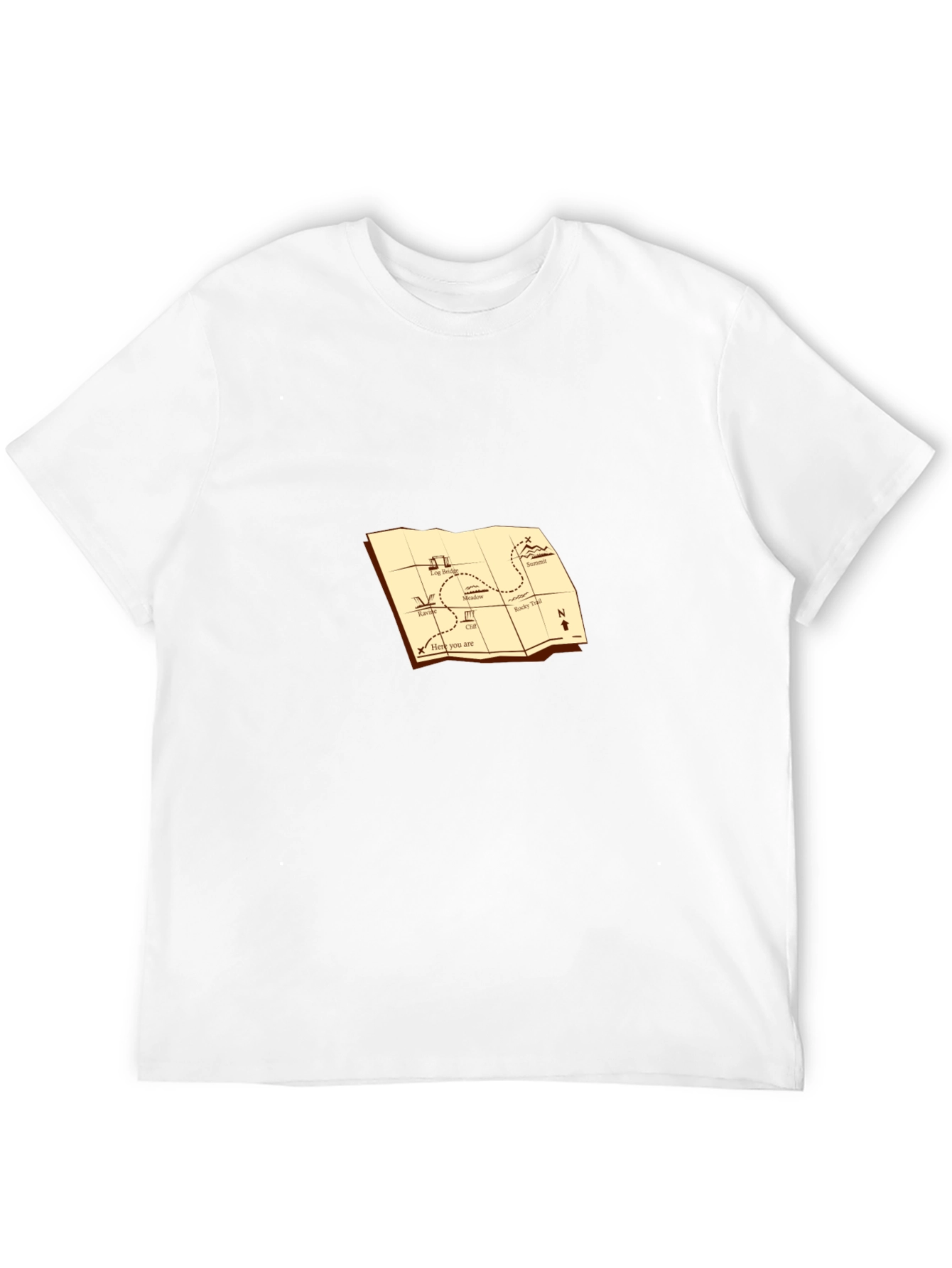 Treasure Map Graphic Tee - Adventure Awaits!