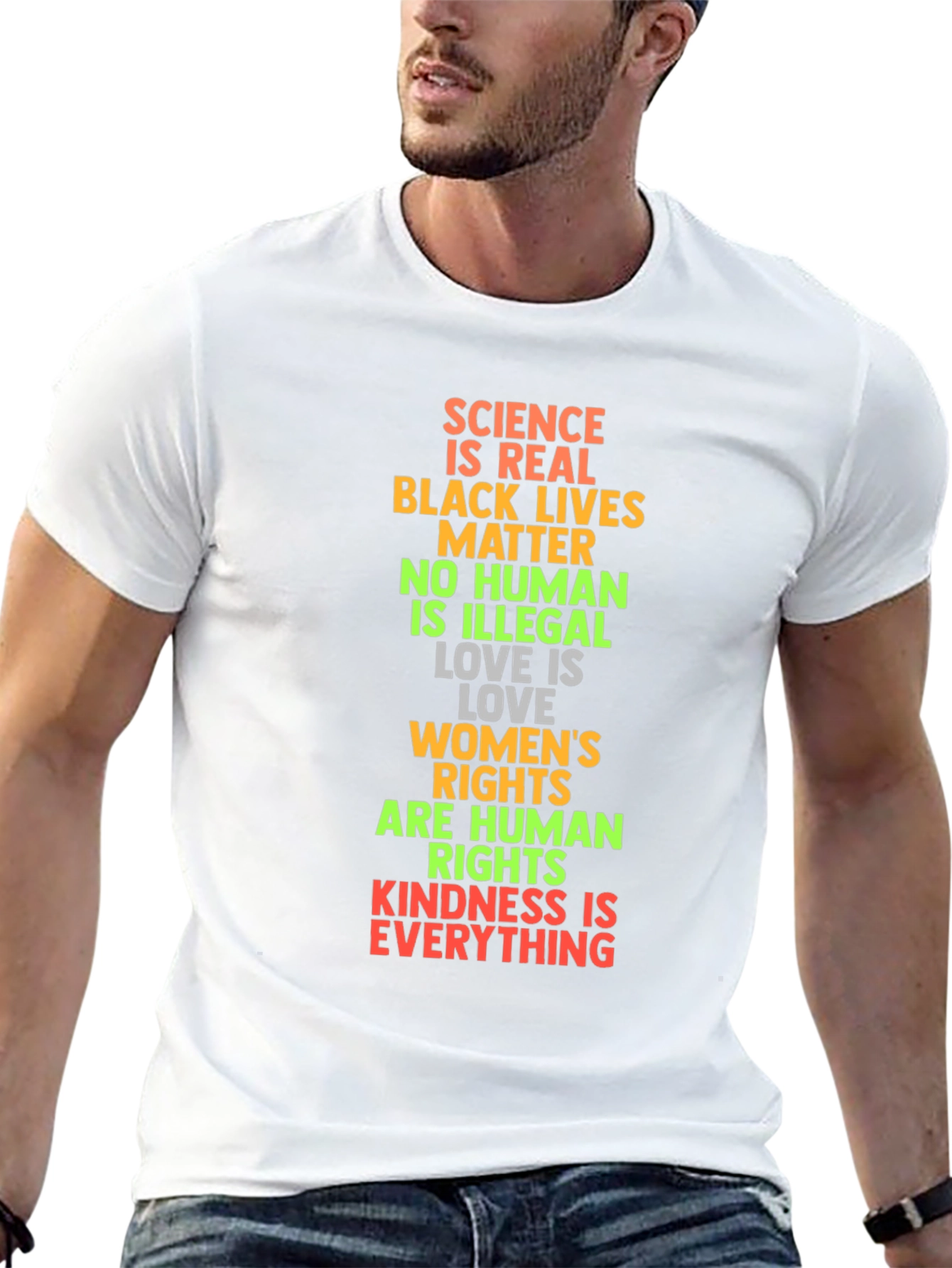 Equality Message Graphic Tee - Science is Real