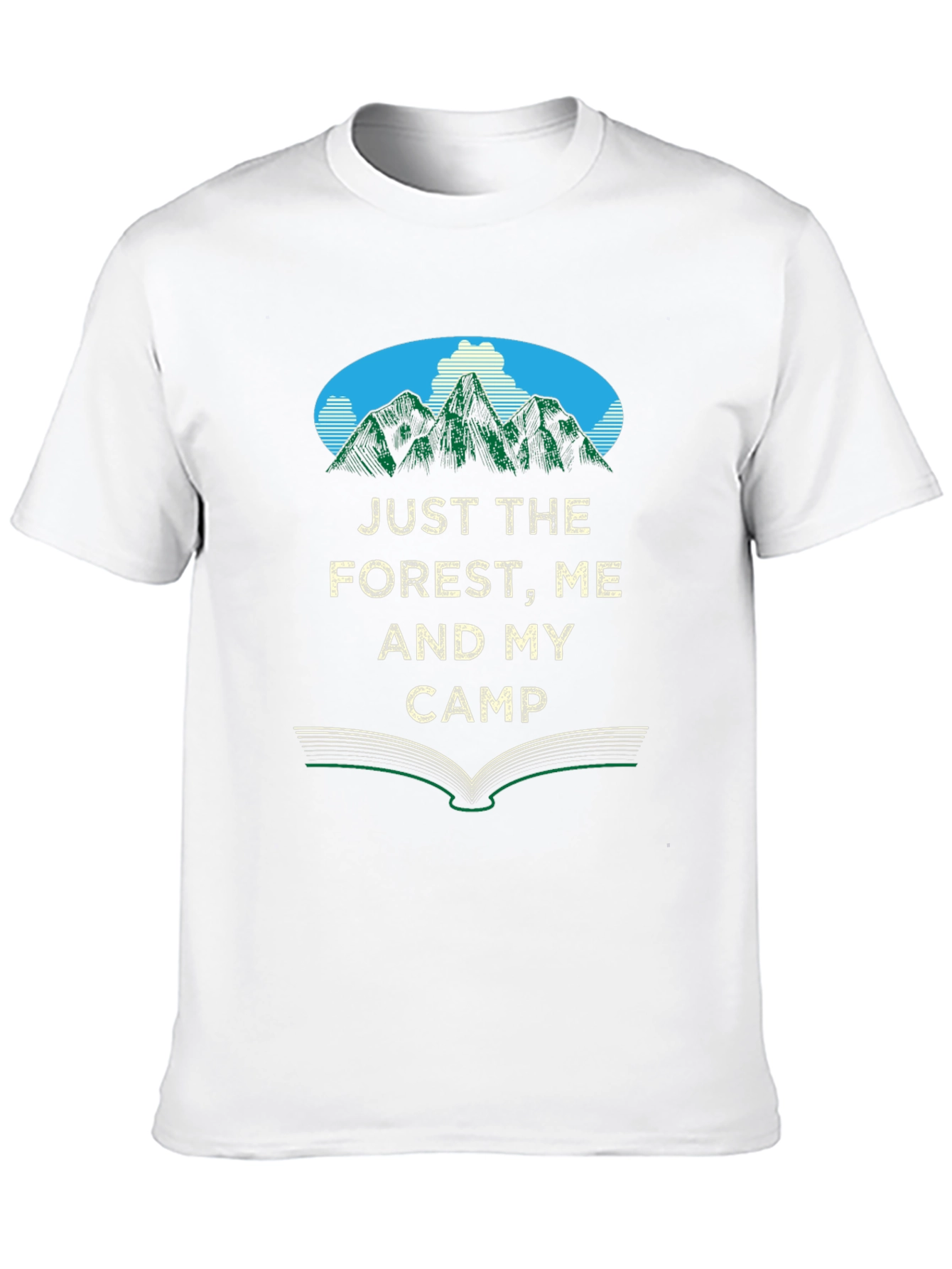 Forest Camp Book T-Shirt