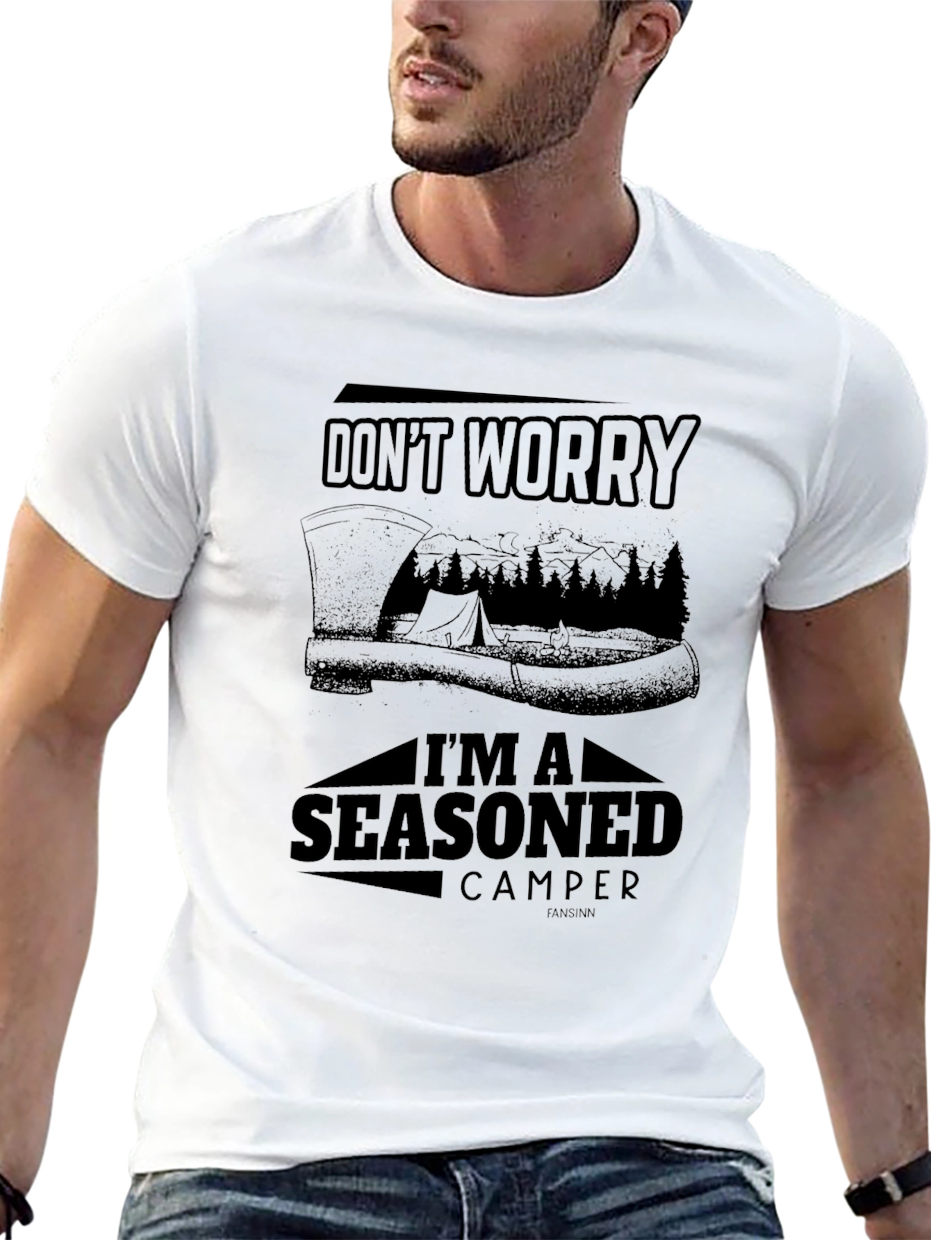 Seasoned Camper Graphic Tee