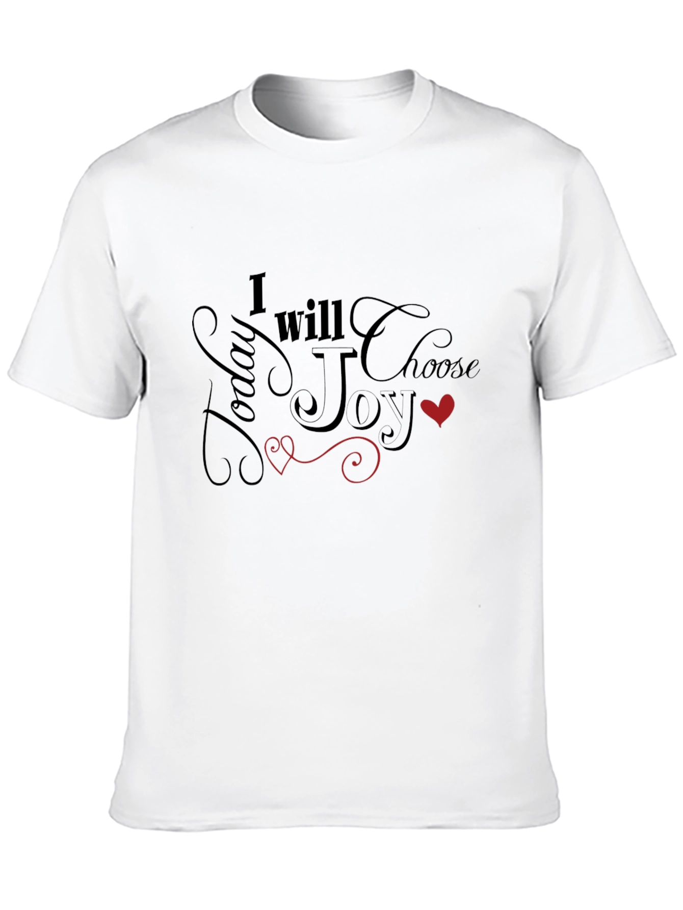 Choose Joy Graphic Tee - Inspirational Message