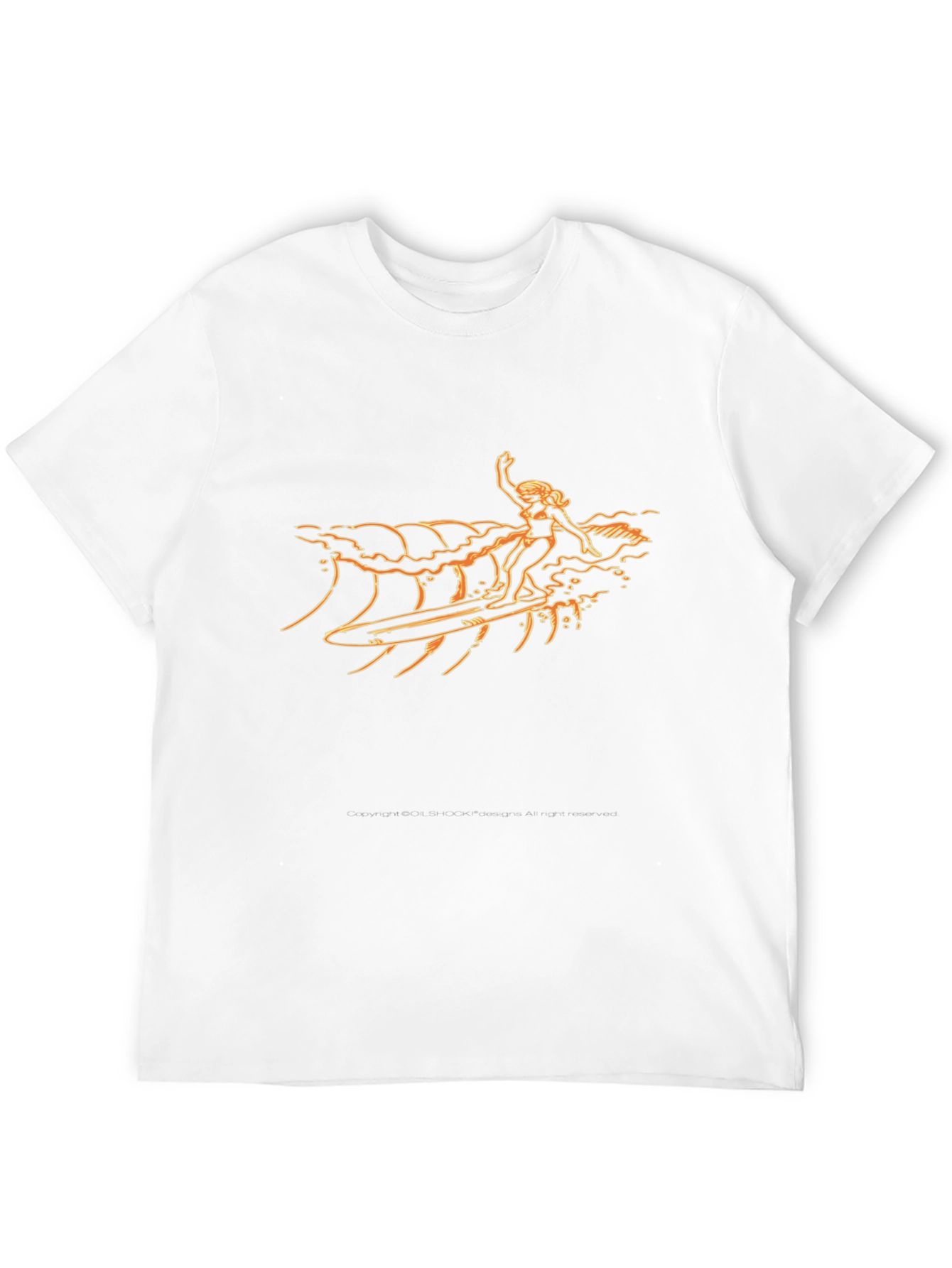 Surfer Girl Graphic T-Shirt