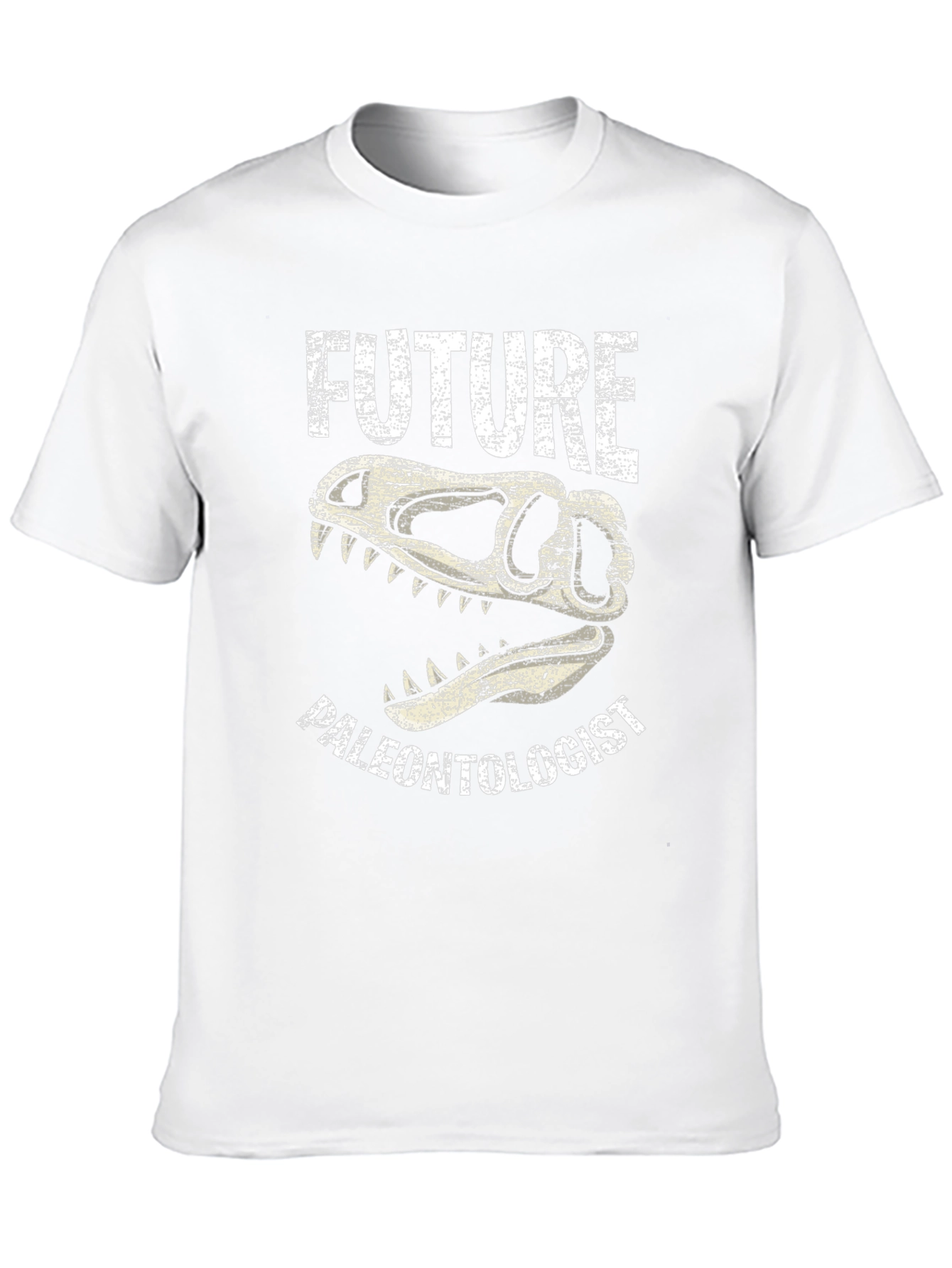 Future Paleontologist T-Shirt Dinosaur Skull Tee
