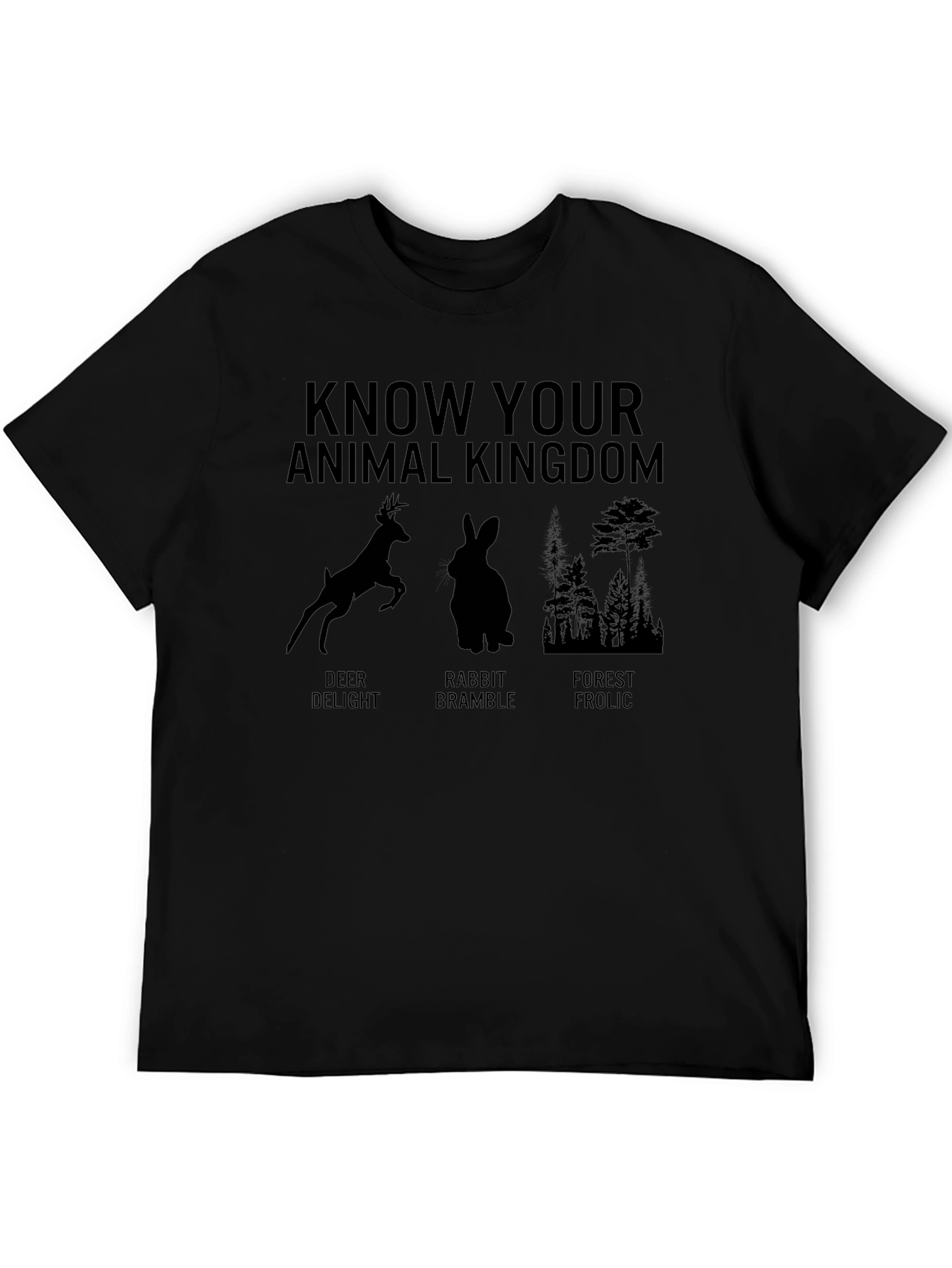 Know Your Animal Kingdom Graphic T-Shirt
