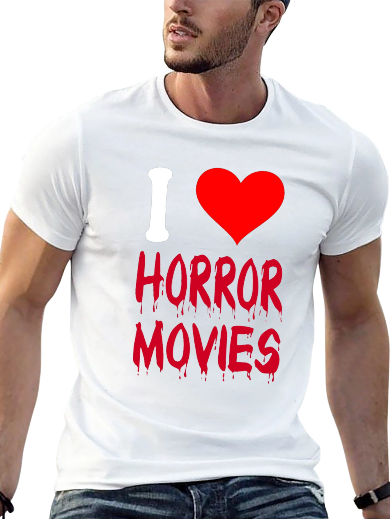 I Heart Horror Movies Graphic T-Shirt