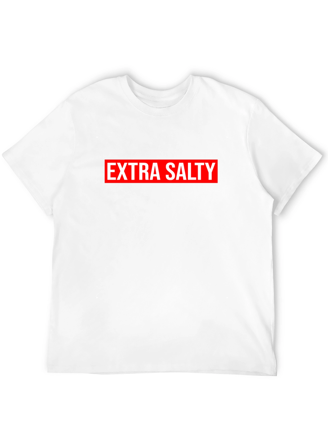 Extra Salty Graphic Tee - Black Casual T-Shirt