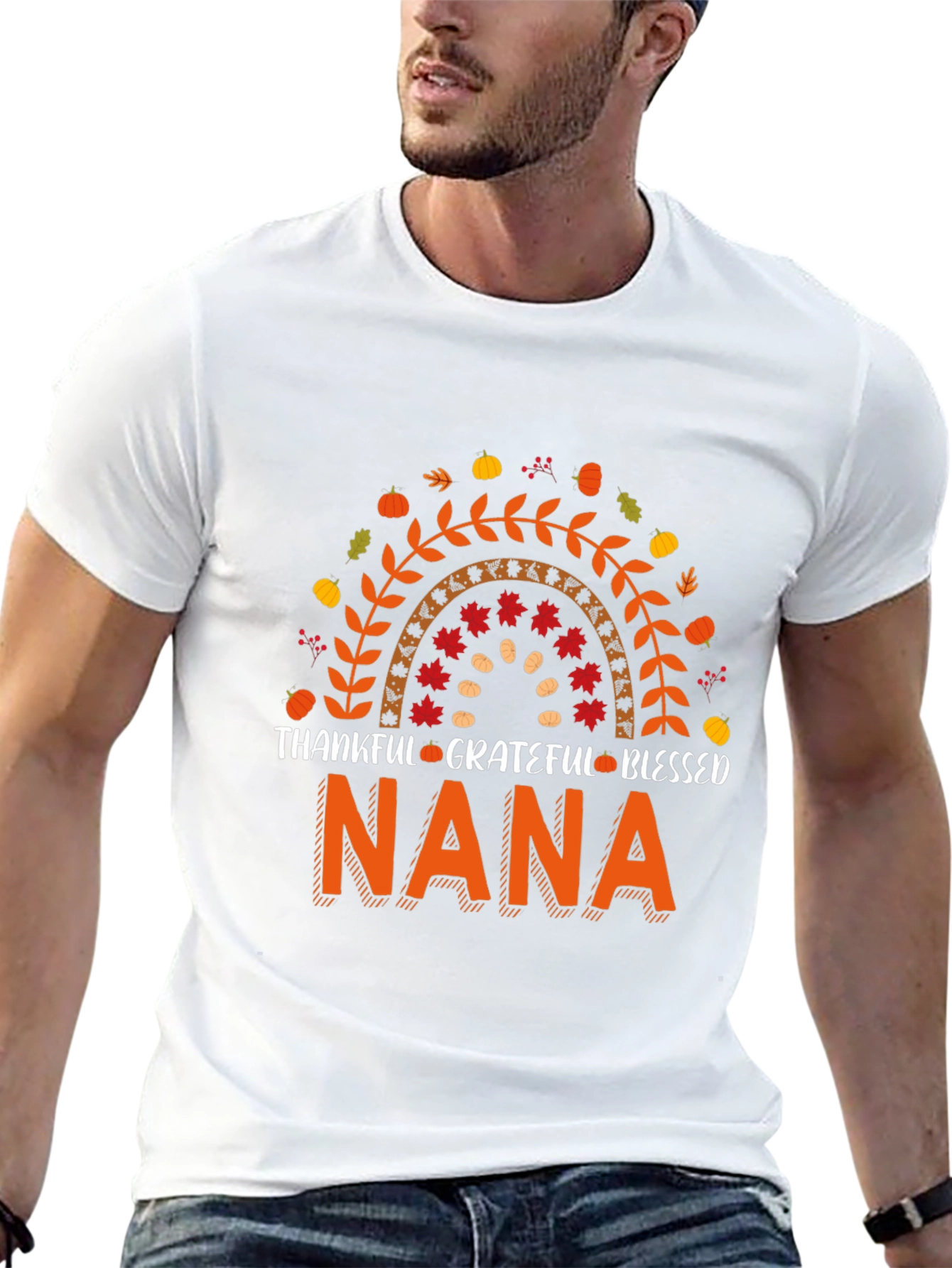 Thankful Grateful Blessed Nana T-Shirt
