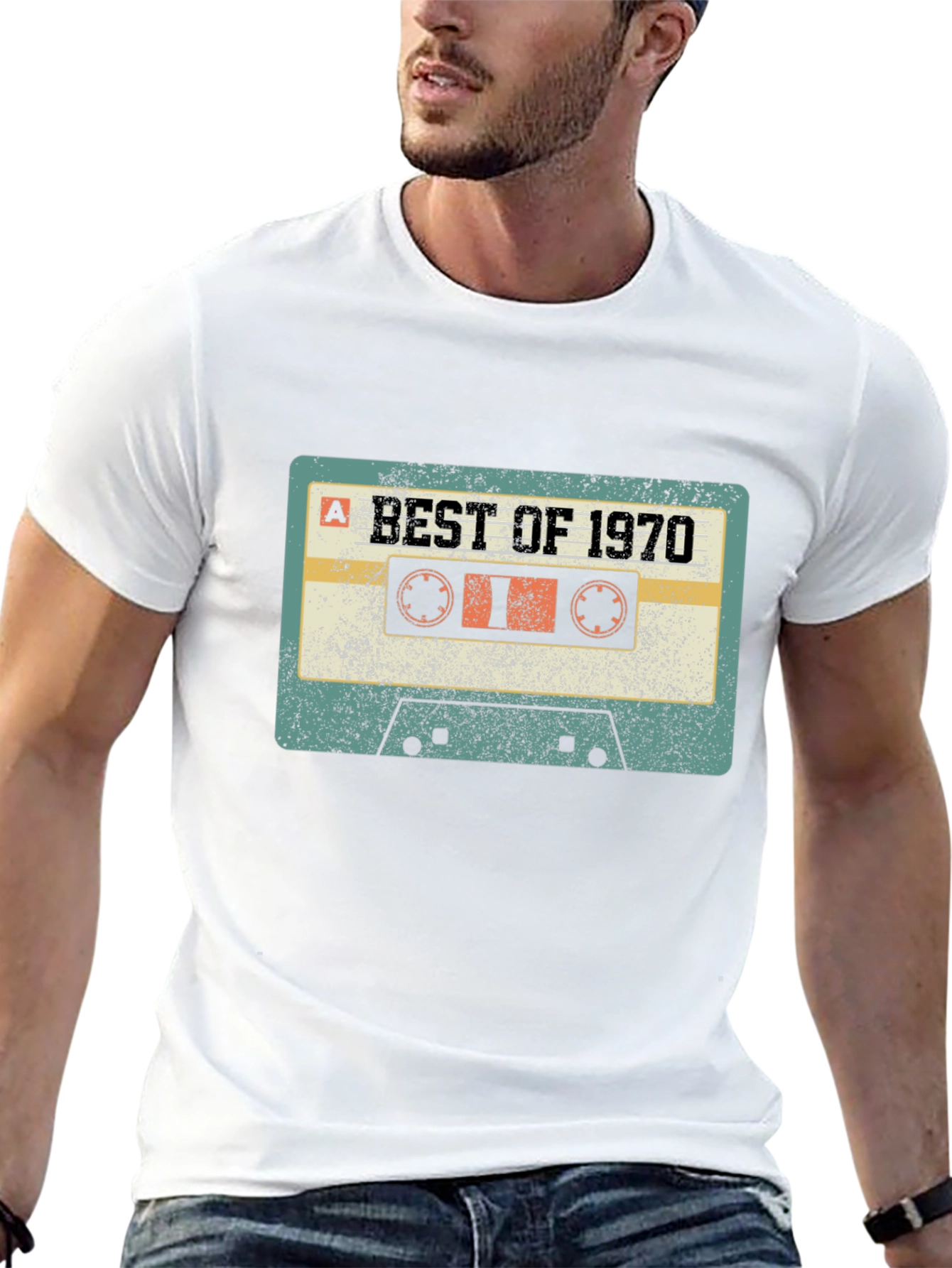 Retro Best of 1970 Cassette Tape T-Shirt