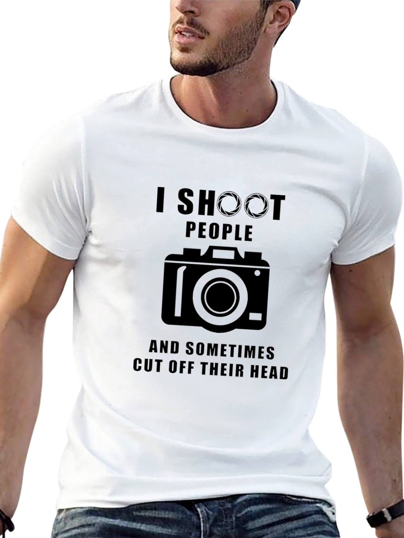 Funny Photographer T-Shirt - I Shoot People Tee