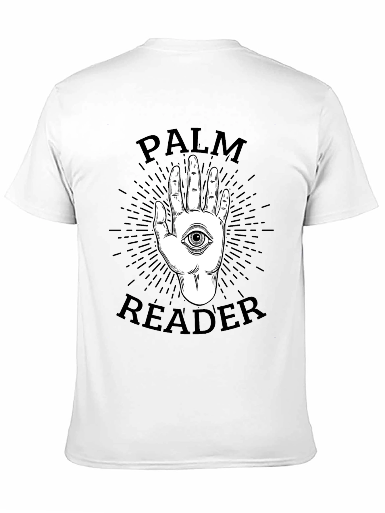 Palm Reader Graphic Tee - All Seeing Eye T-Shirt