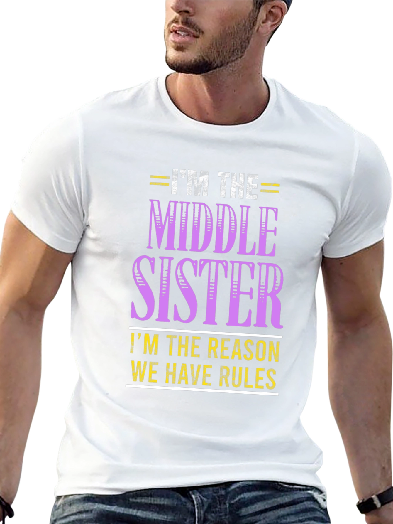 Middle Sister Rule Breaker T-Shirt
