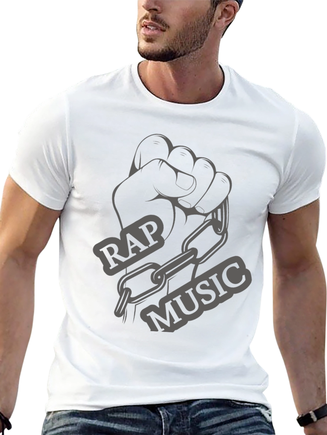 Rap Music Graphic T-Shirt