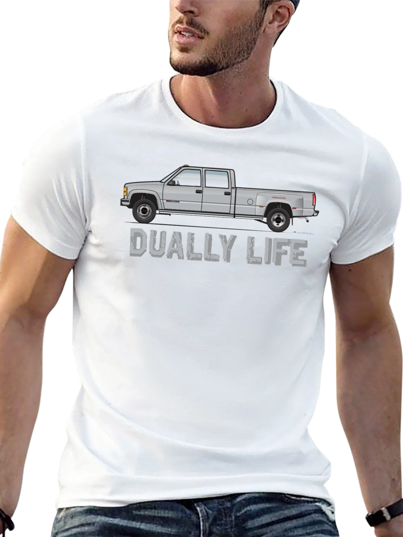 Dually Life Truck Graphic T-Shirt