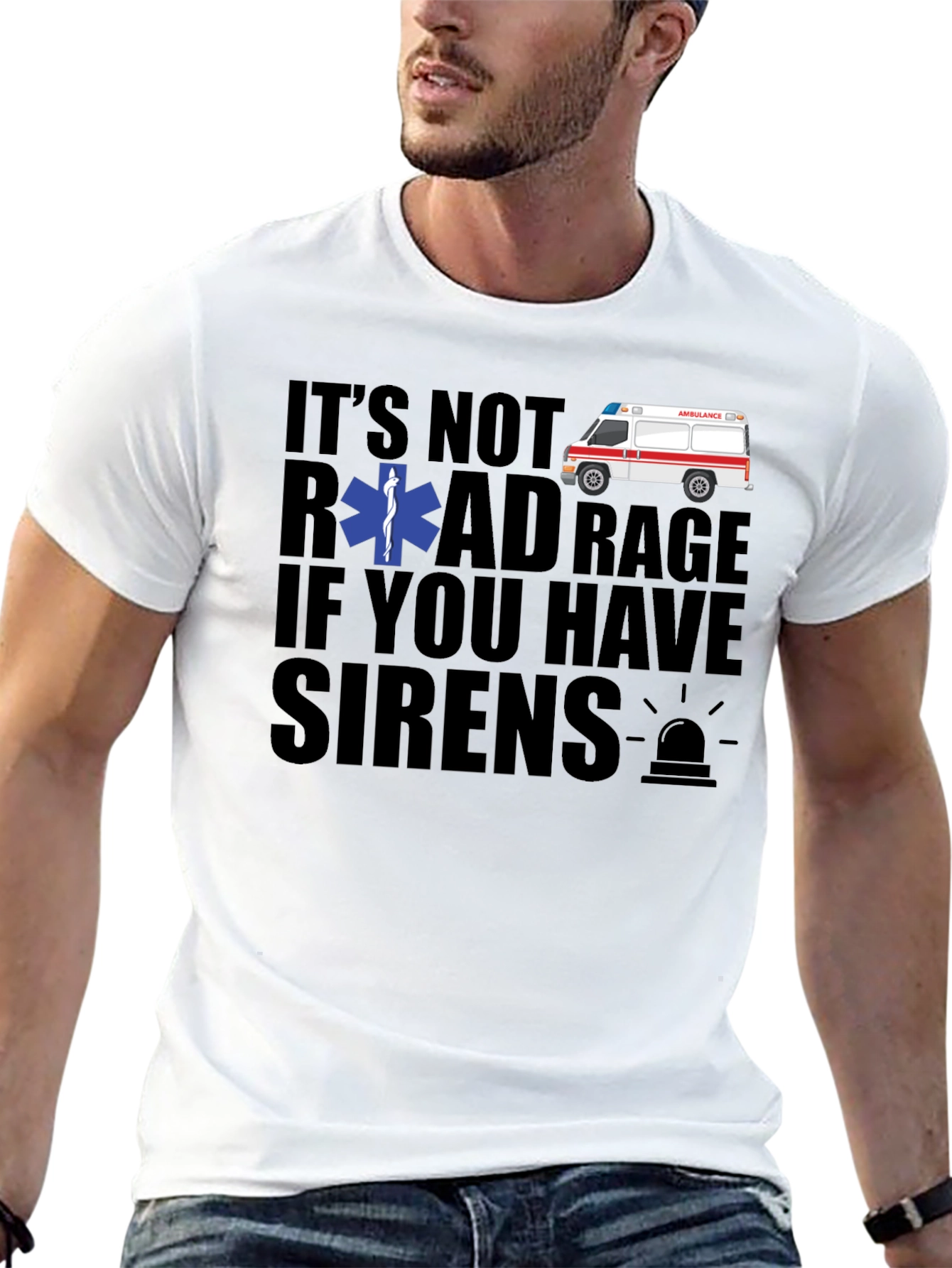 Road Rage Ambulance T-Shirt